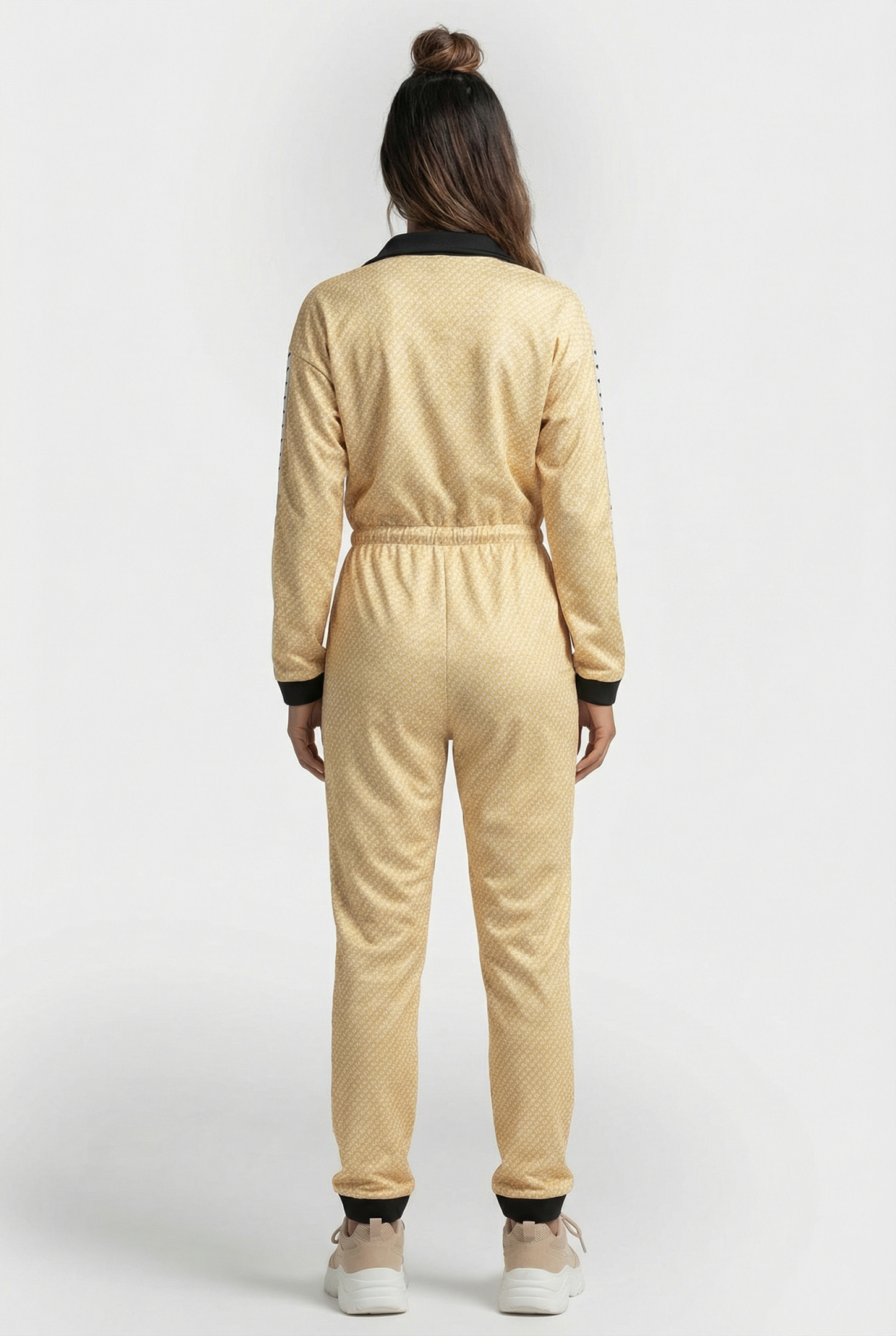 UNISEX CARGO JUMPSUIT TEAM DIAMONDS WHITE YELLOW BLAC 3