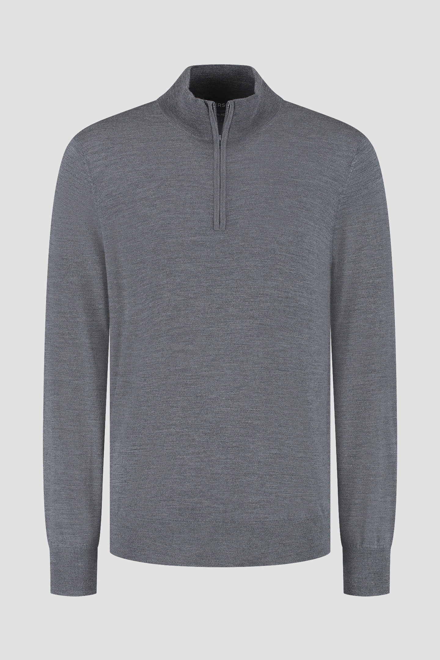 ZIP UP 100% MERINO STORM GREY 6