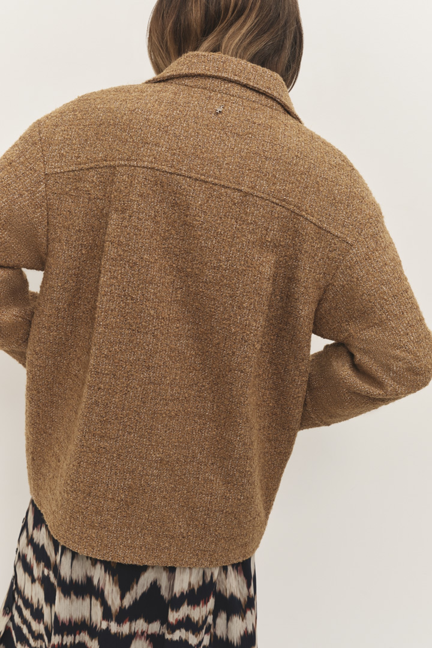 DUNE - FANCY WOOLEN CASHEW NUTS COAT 3