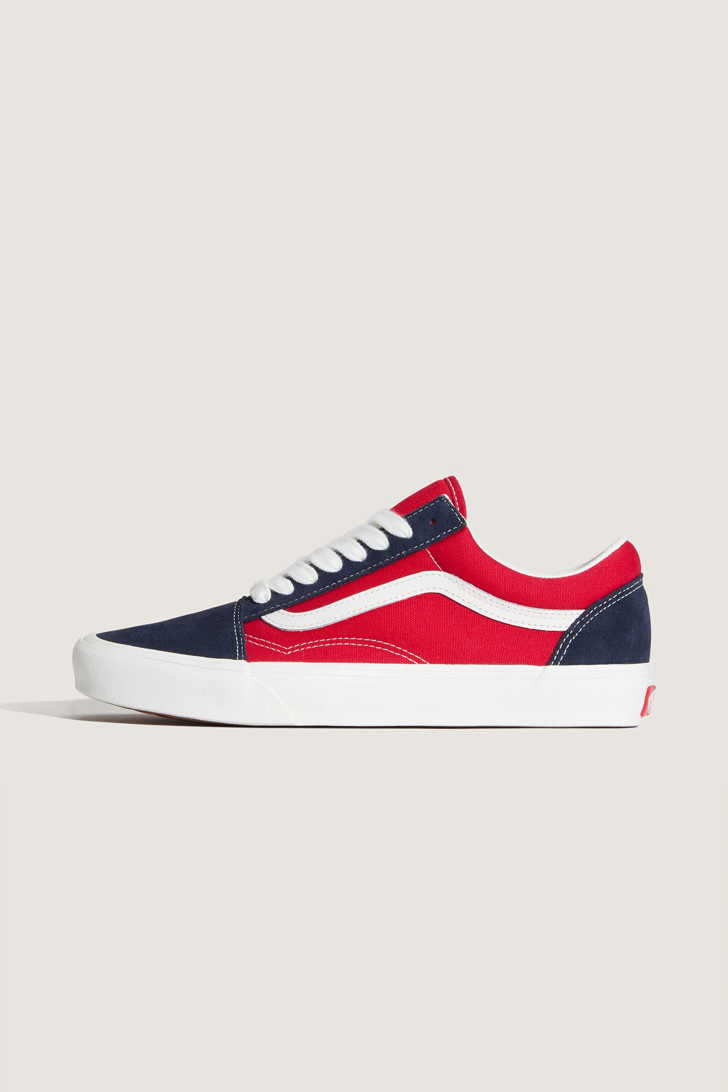 UNISEX OLD SKOOL 2-TONE NAVY/RED 5