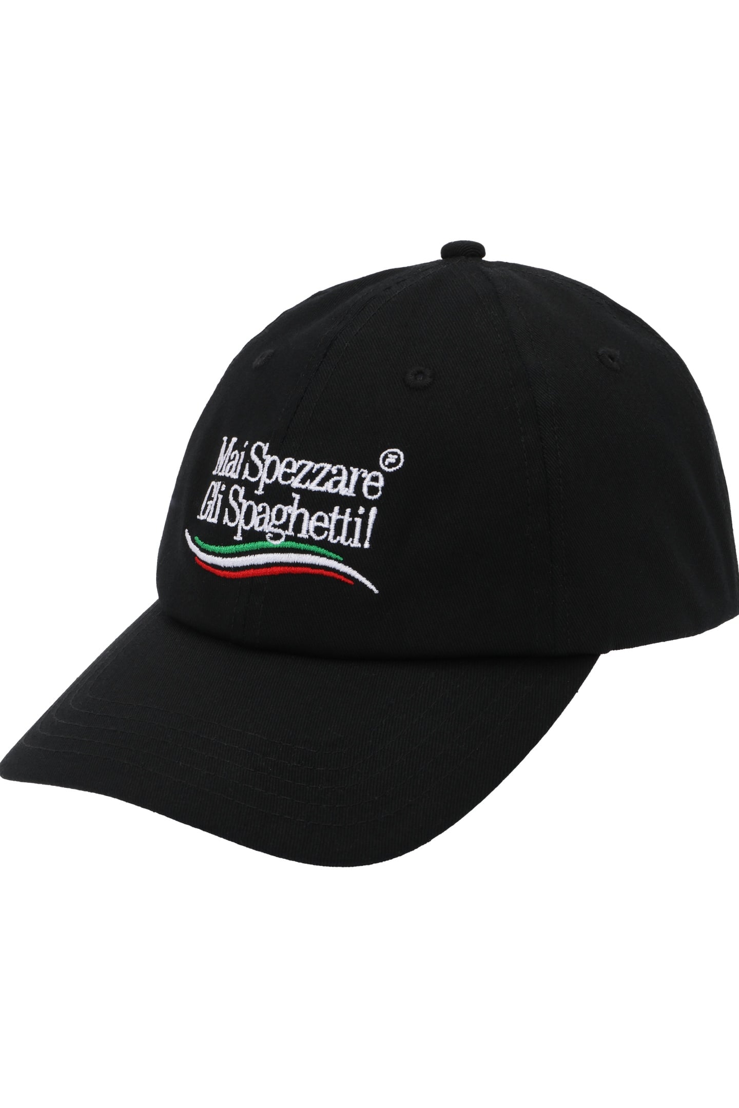 UNISEX NAVIGLI LOW PROFILE 6-PANEL GRAPHIC CAP BLACK 1