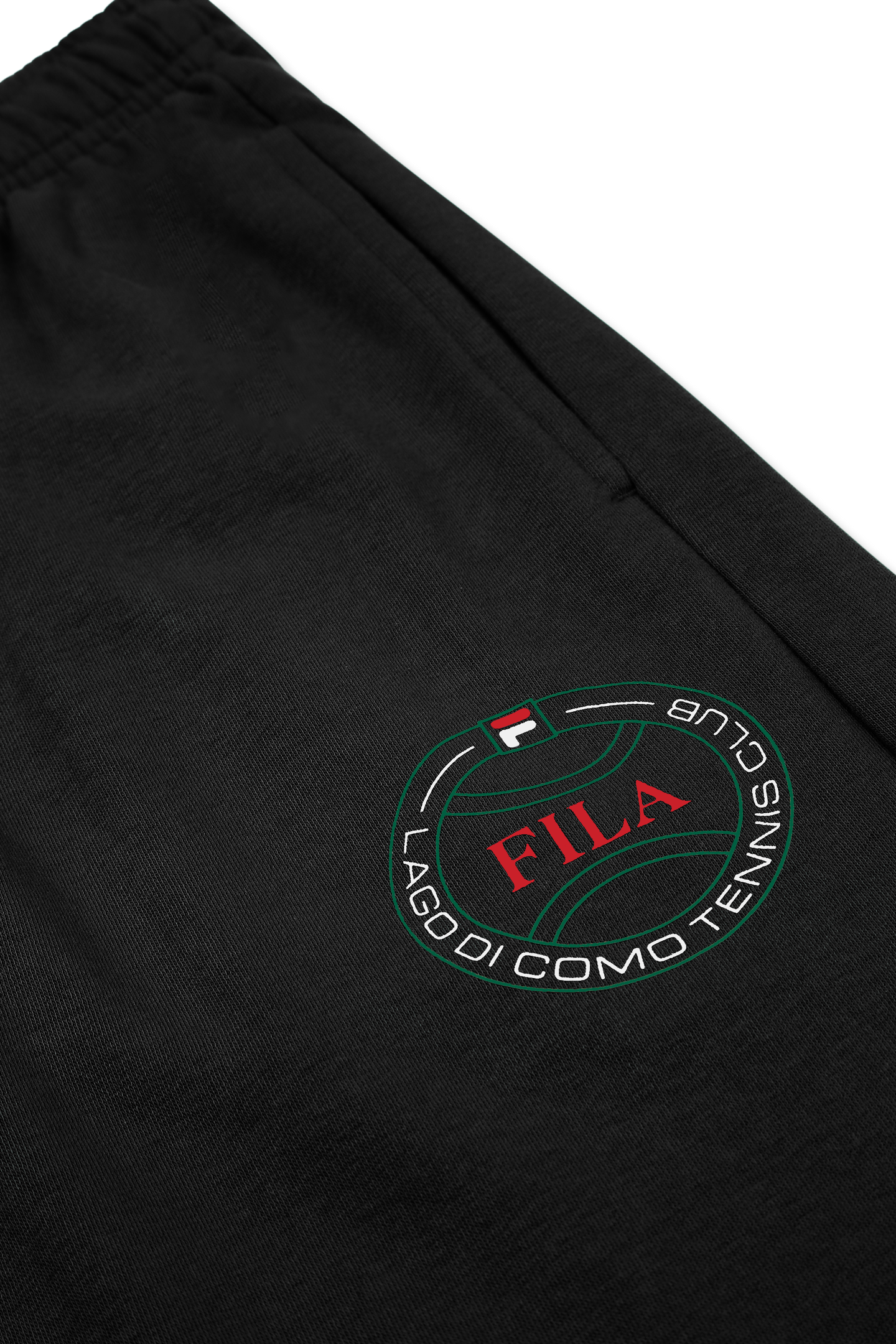 PARELLA RELAXED GRAPHIC SWEATPANTS BLACK 7