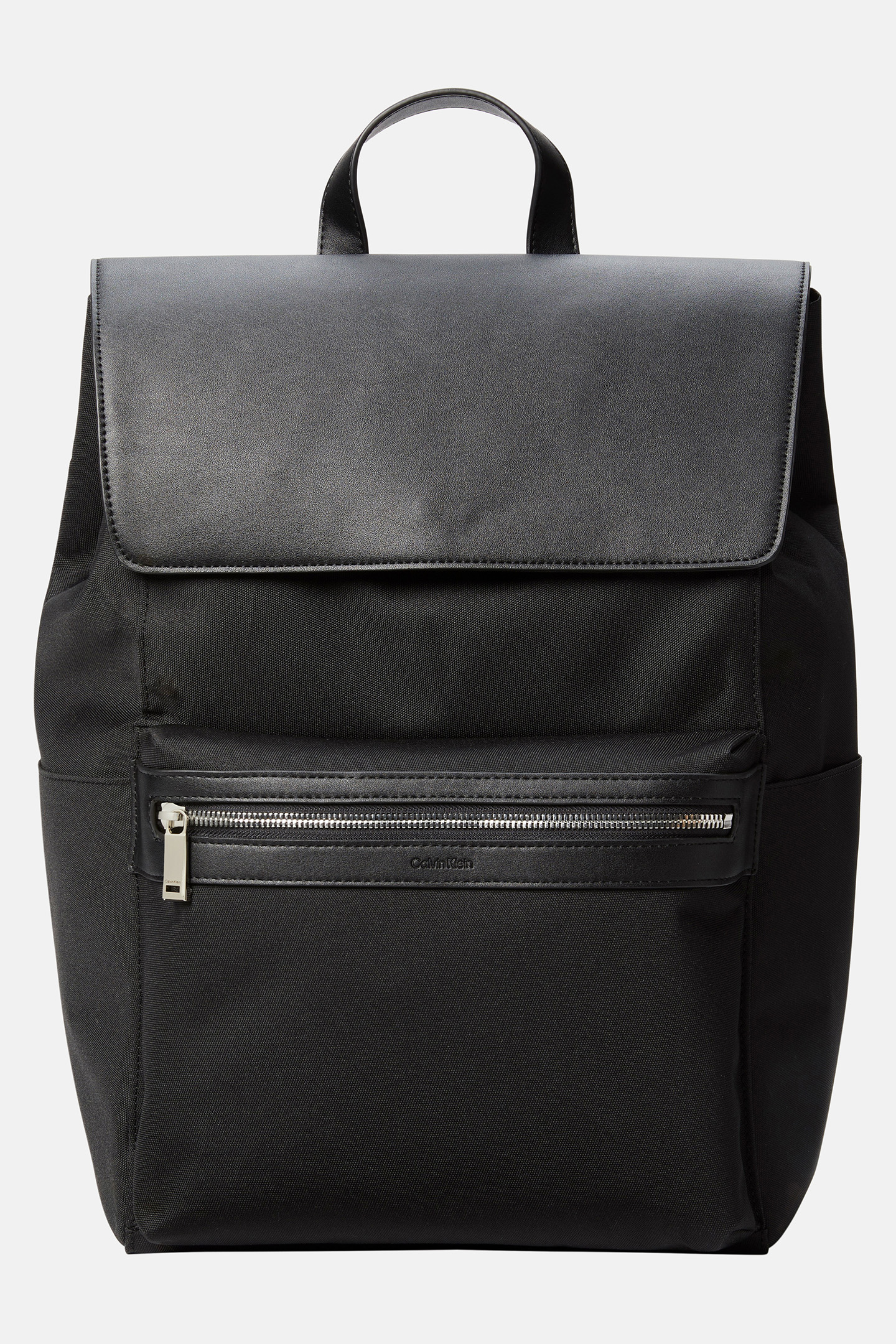 CONTRAST FLAP BACKPACK BLACK 1