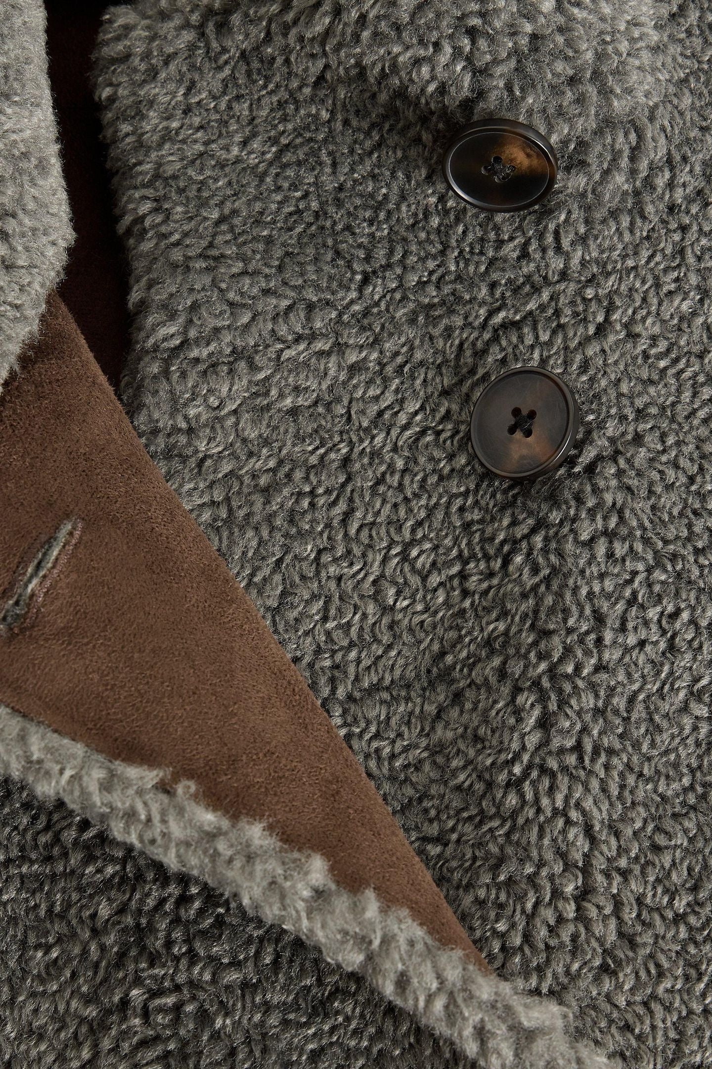 ADLEY REVERSIBLE BORG JACKET GREY MULTI 6