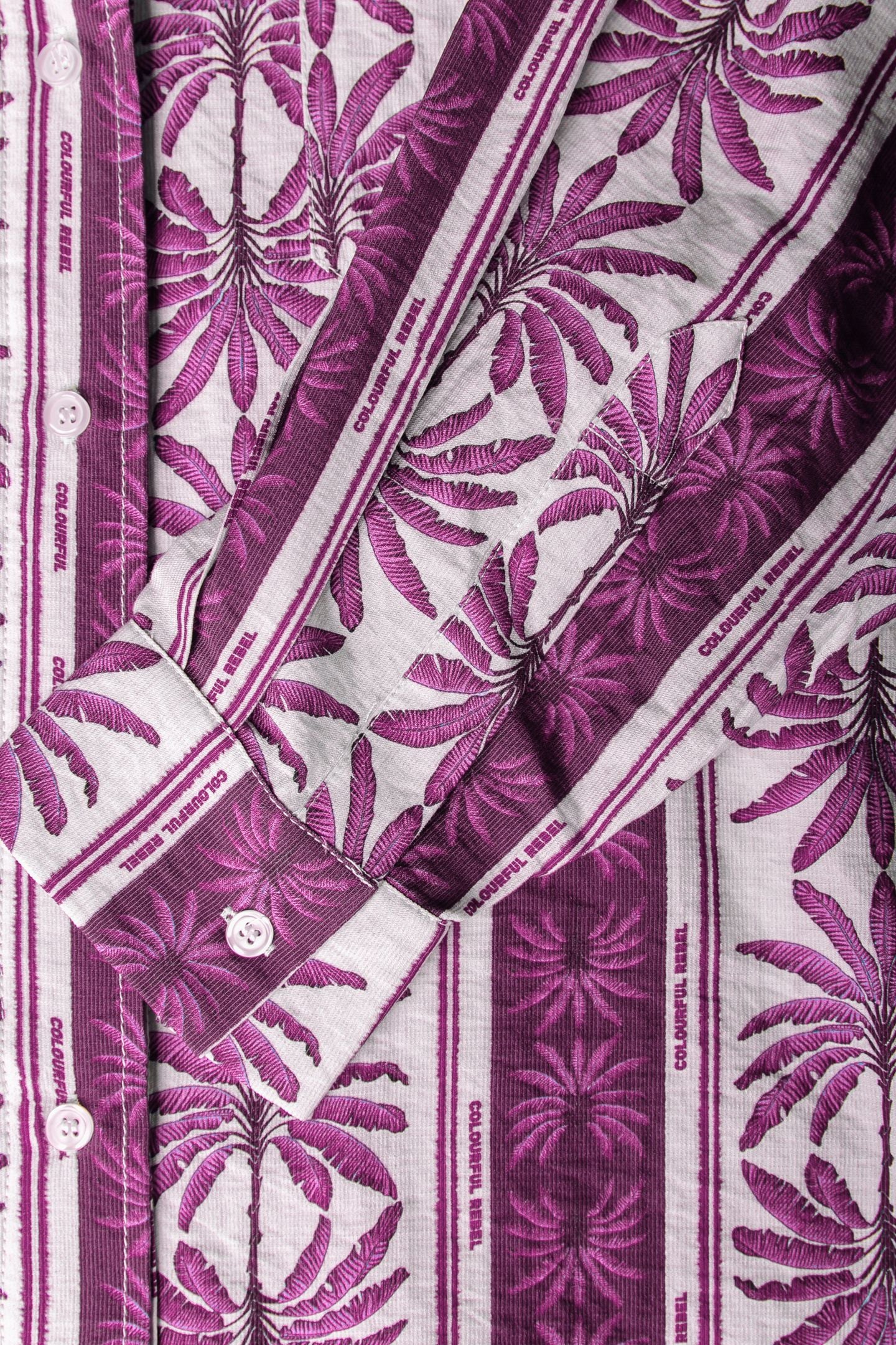 TALIA PALM DROPPED SHOULDER BLOUSE RASPBERRY WINE 6