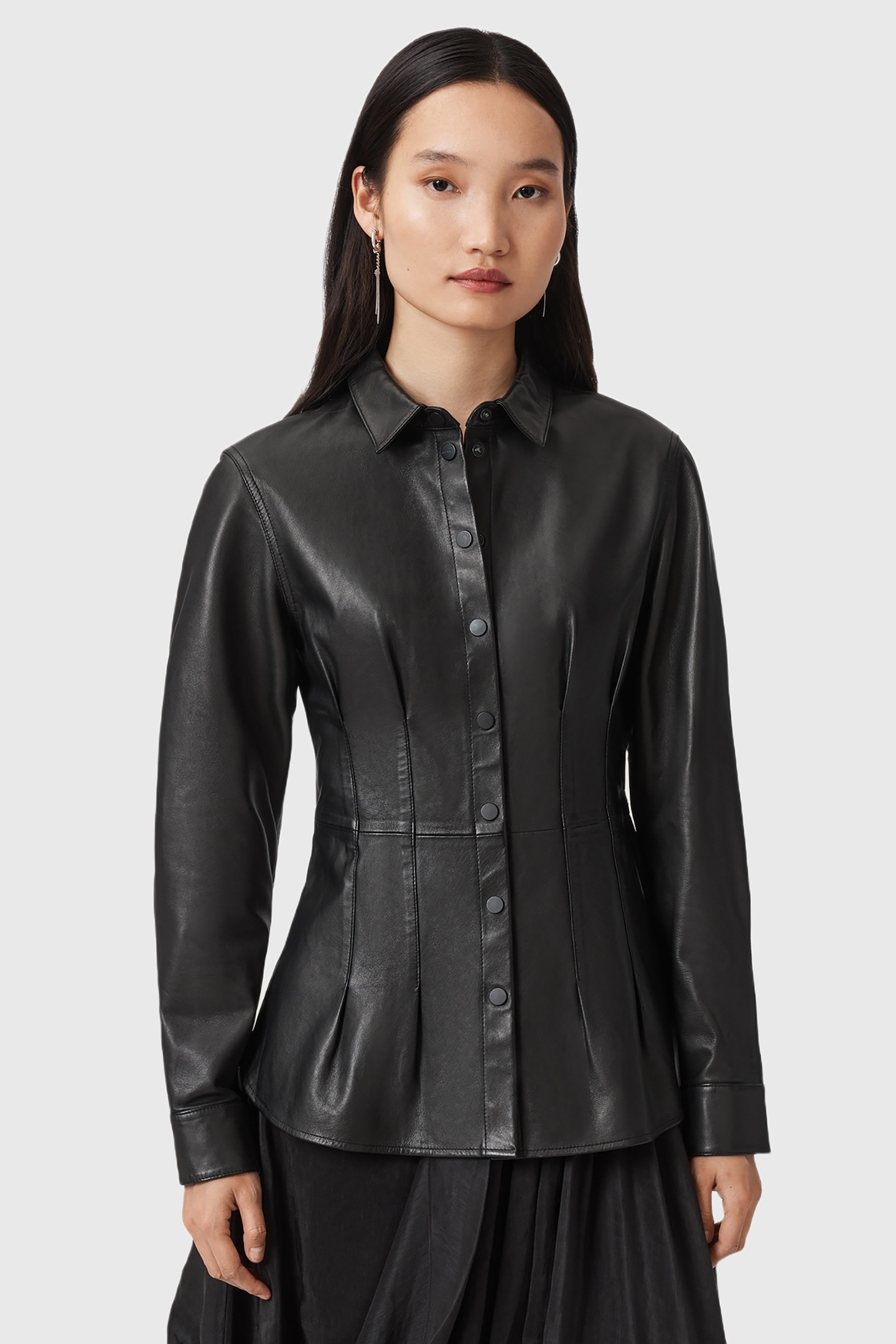 LARSON LEA SHIRT BLACK 1