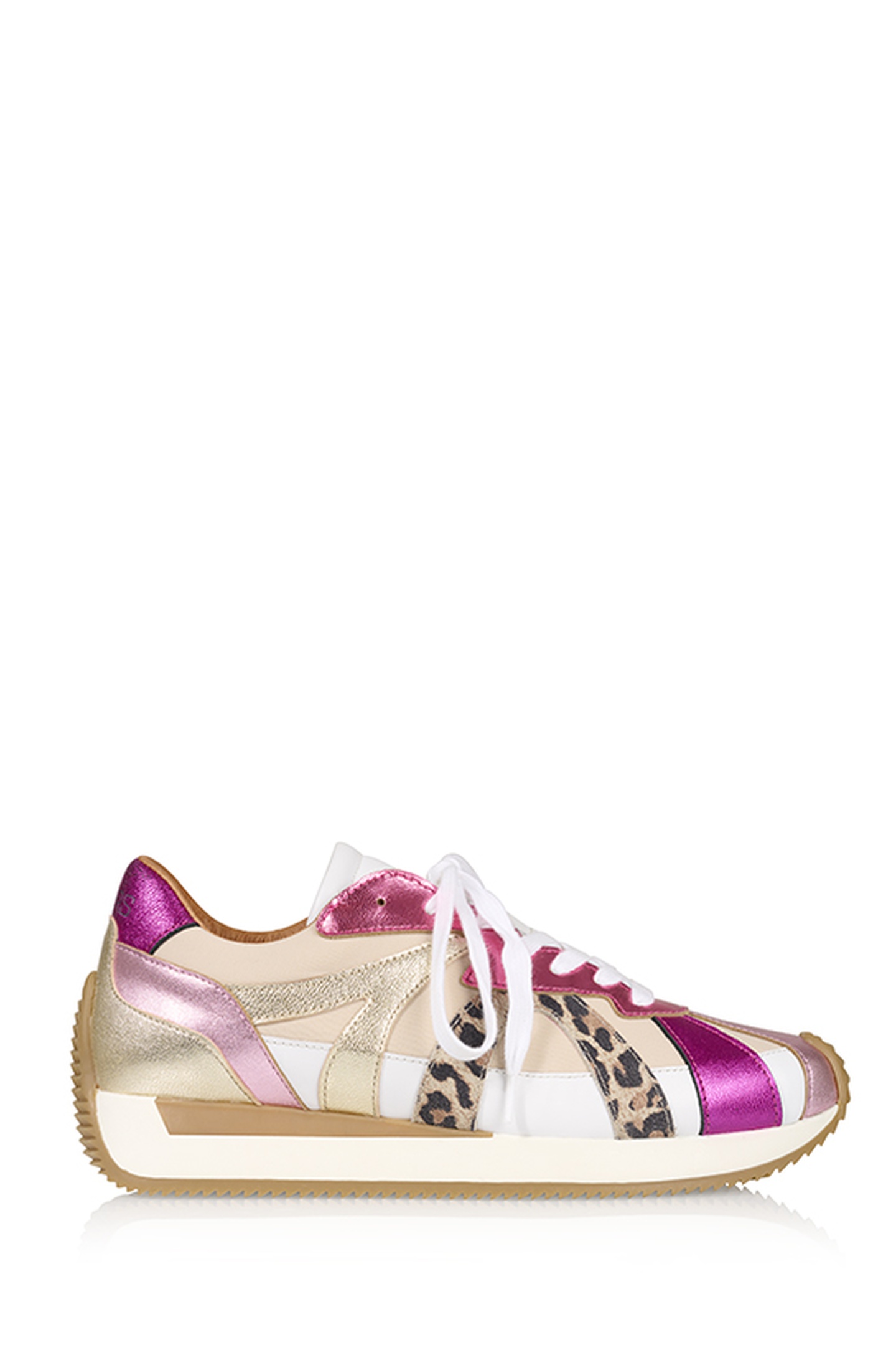DODSON LEOPARD SNEAKER PINK / CHAMPAGNE 1