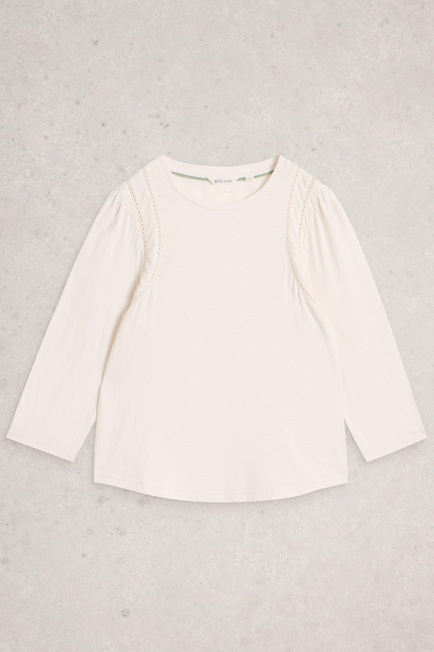 LUCY LADDER TOP PALE IVORY 3