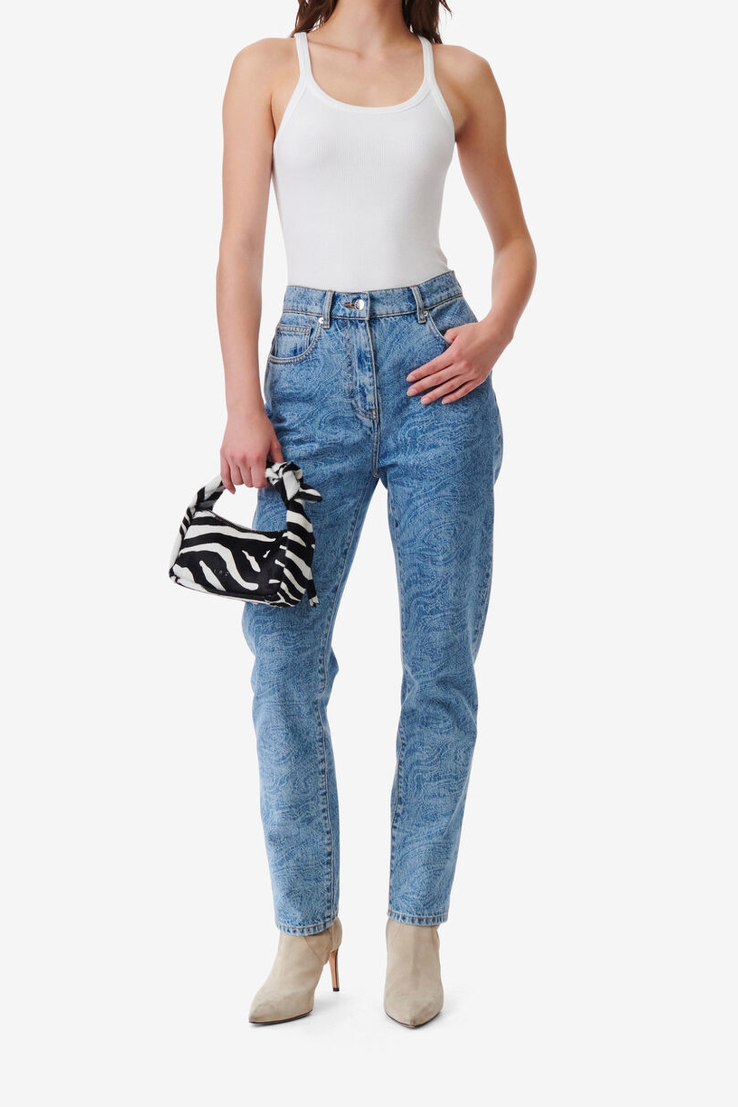 VALDEN TROUSER LASER DENIM 1