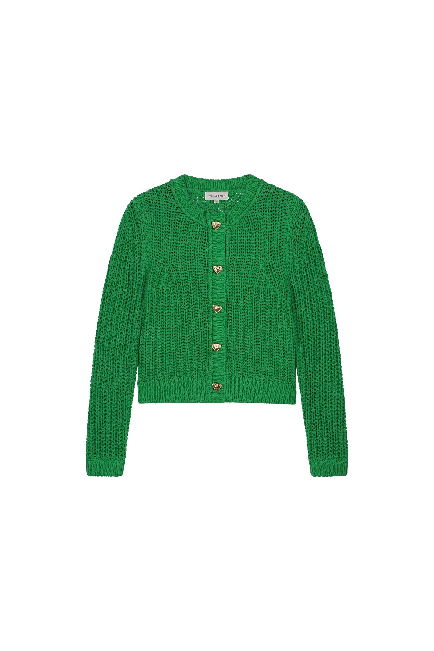 SUN CARDIGAN GREEN GLIMMER 5