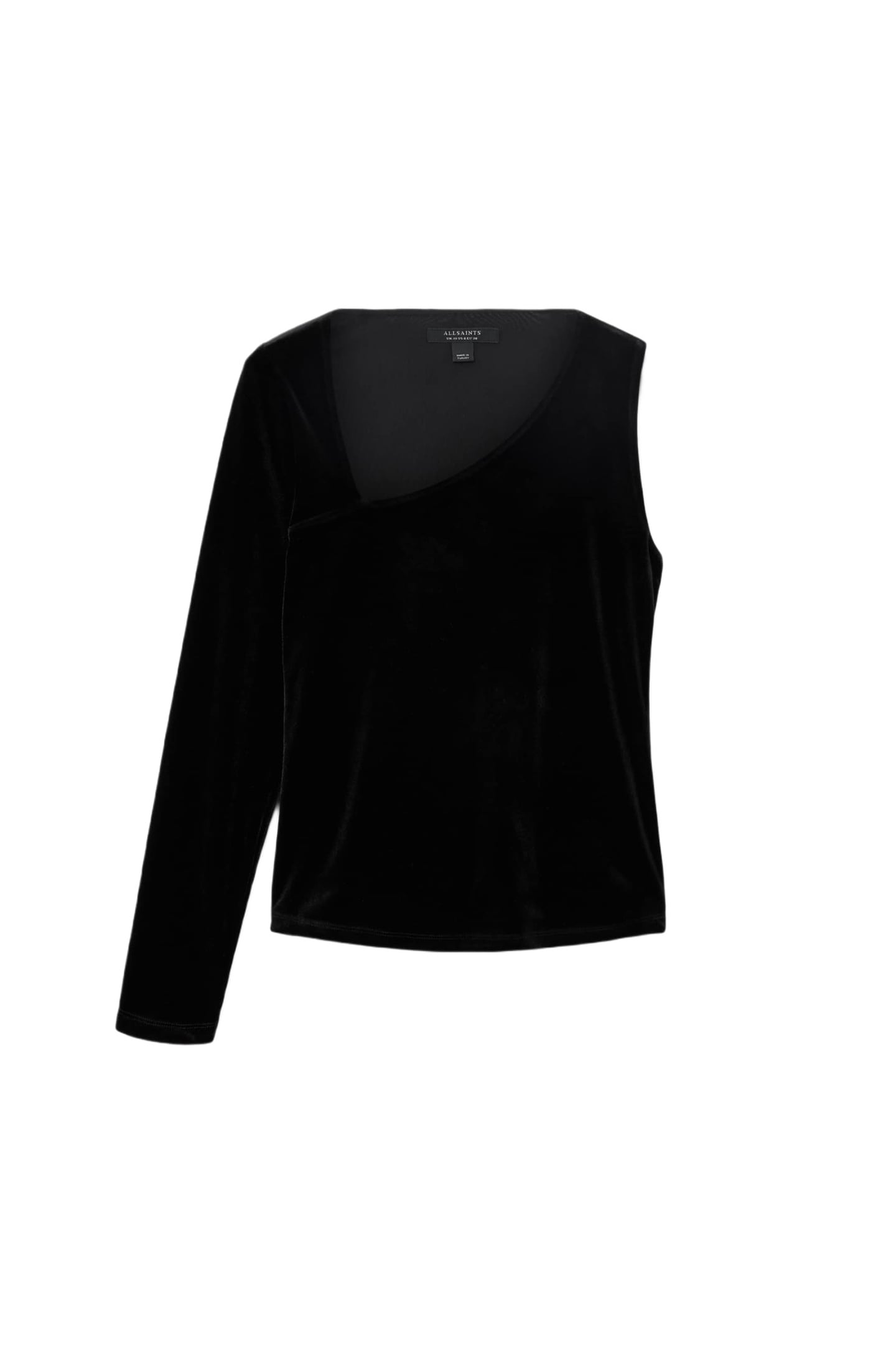 ARI VELVET TOP BLACK 5