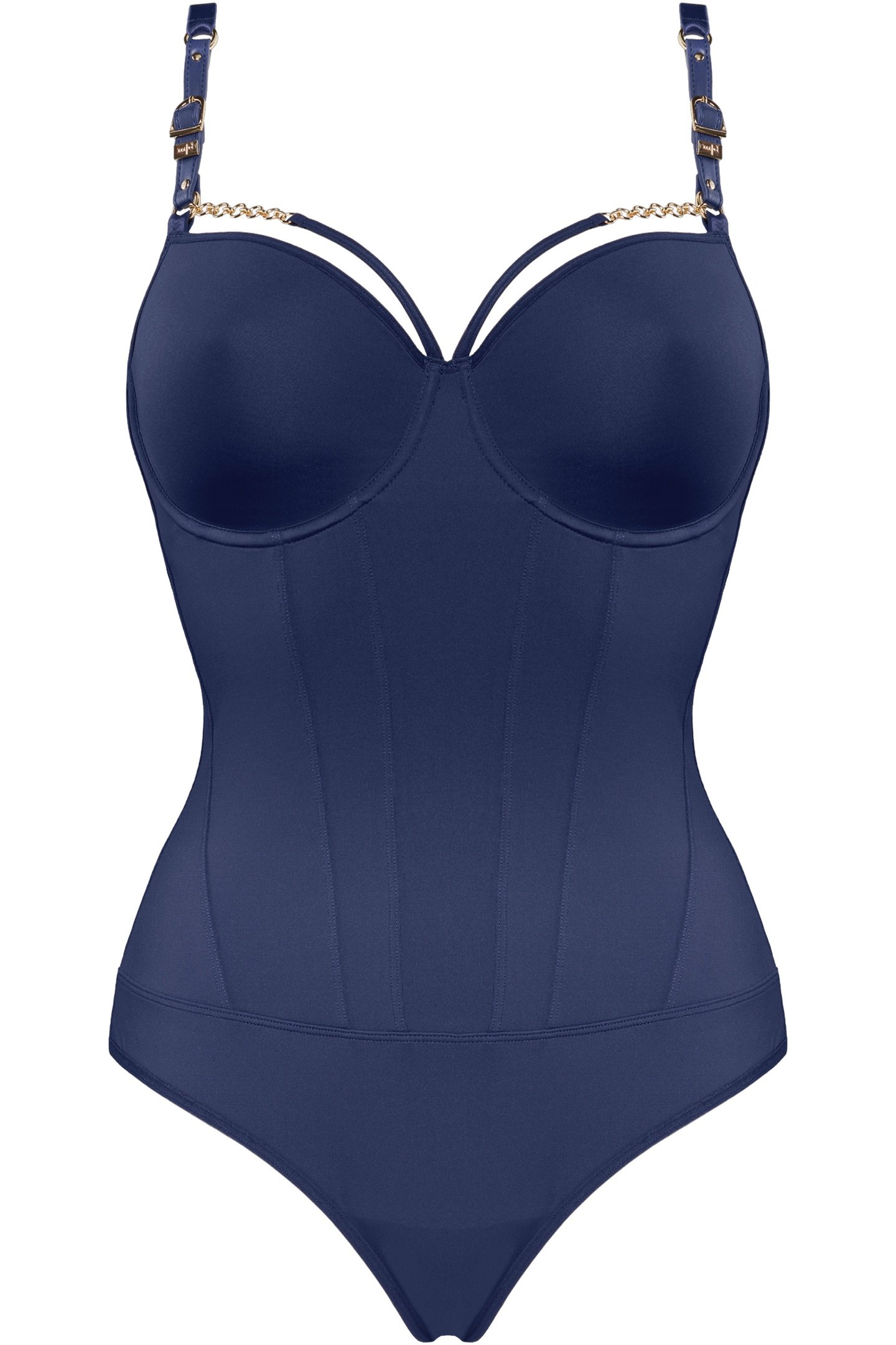 MORANA DARK SKY BLUE PLUNGE BALCONY BODY 3
