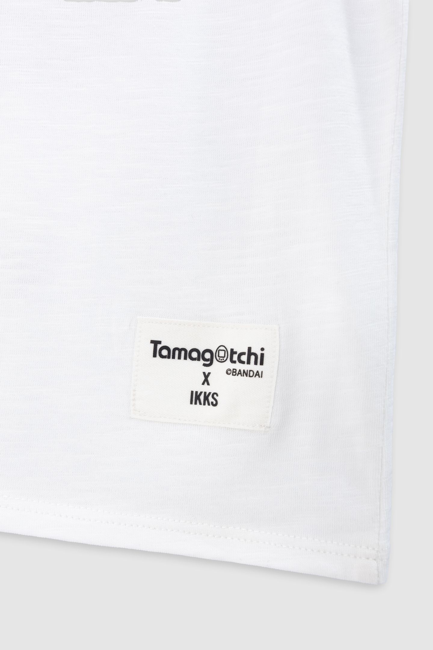 WHITE ORGANIC T-SHIRT WITH SEQUINS TAMAGOTCHI X IKKS 6