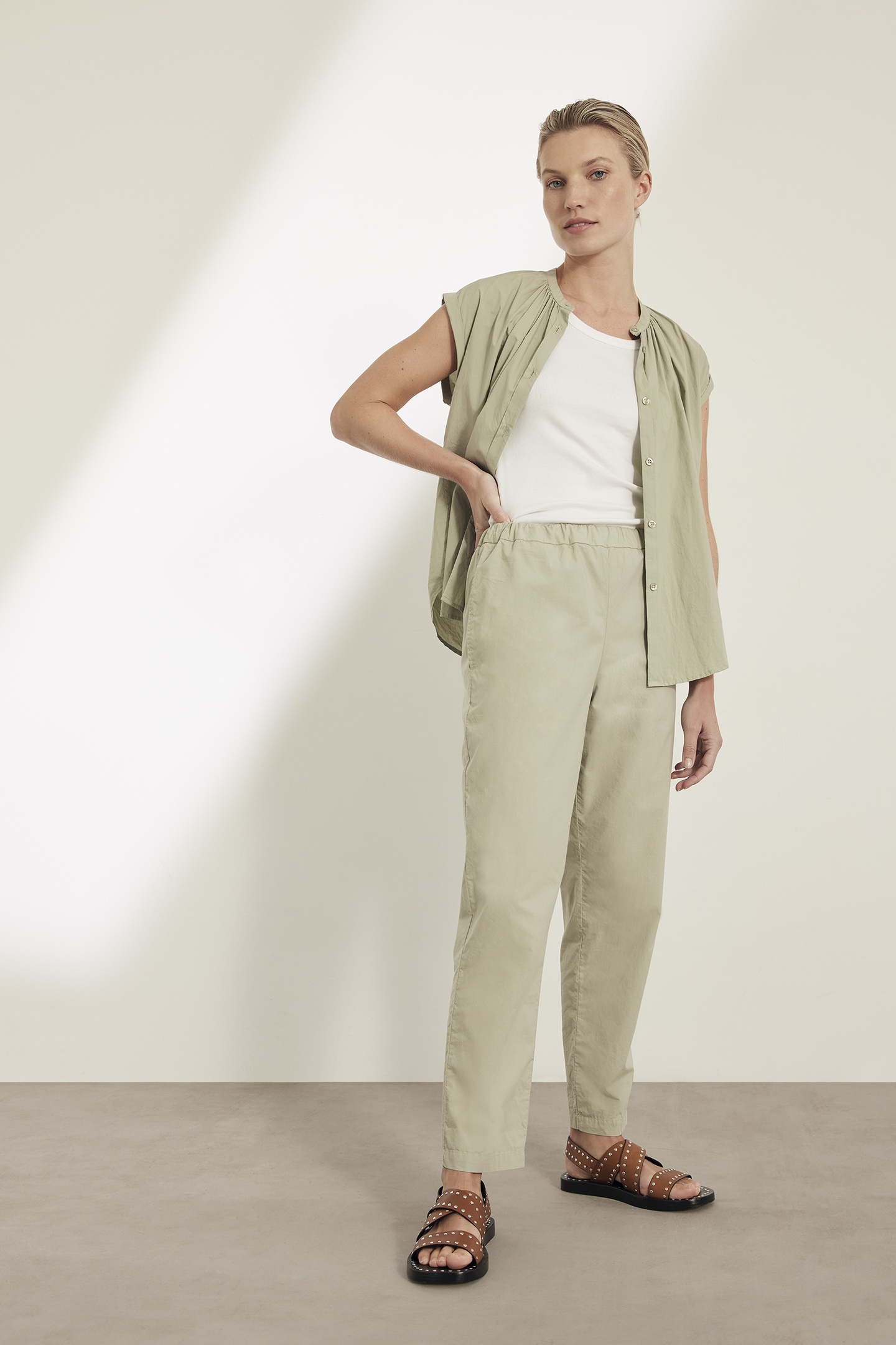 MEREL PANTS GREEN TEA 2