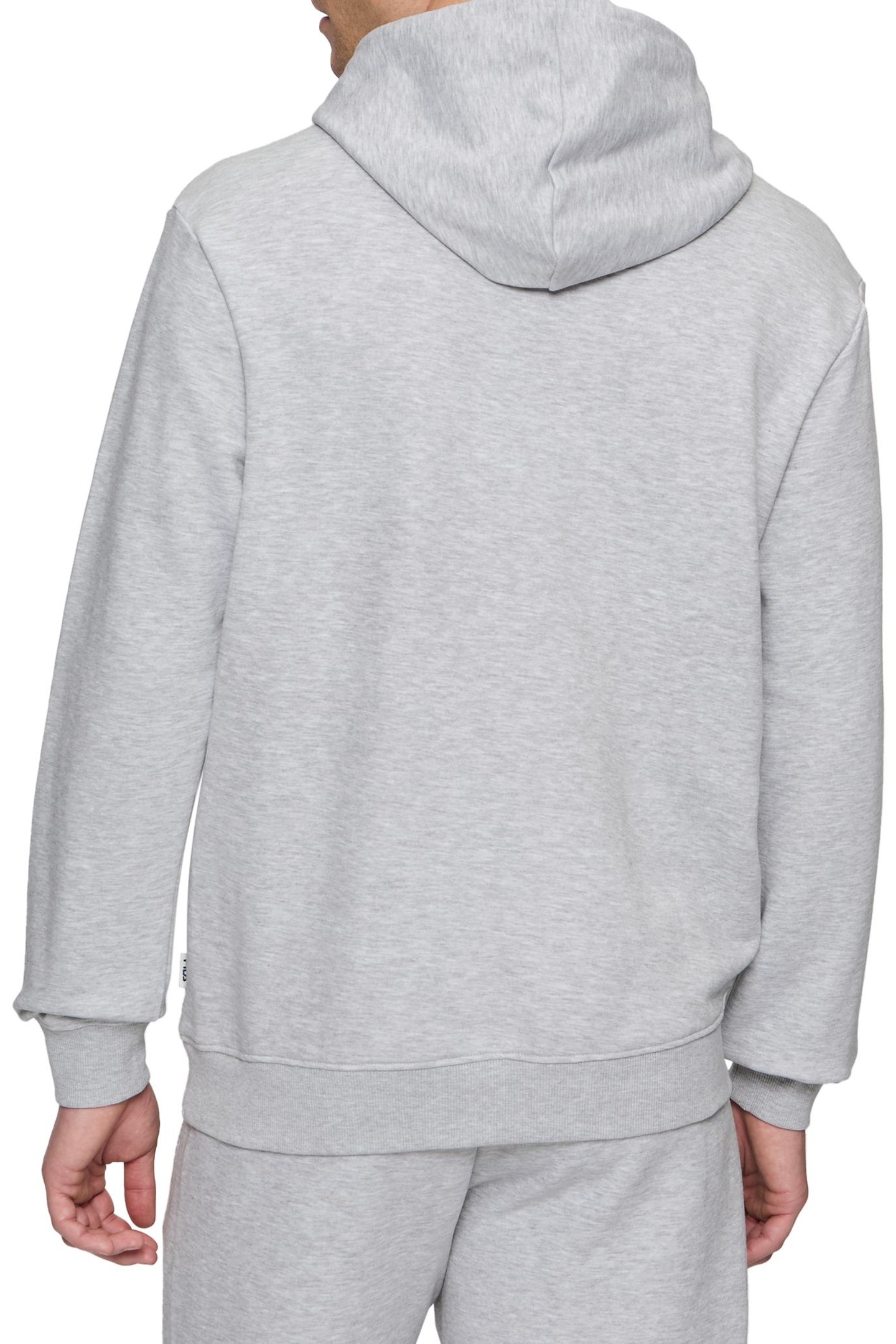 LANDEN REGULAR HOODIE LIGHT GREY MELANGE 3