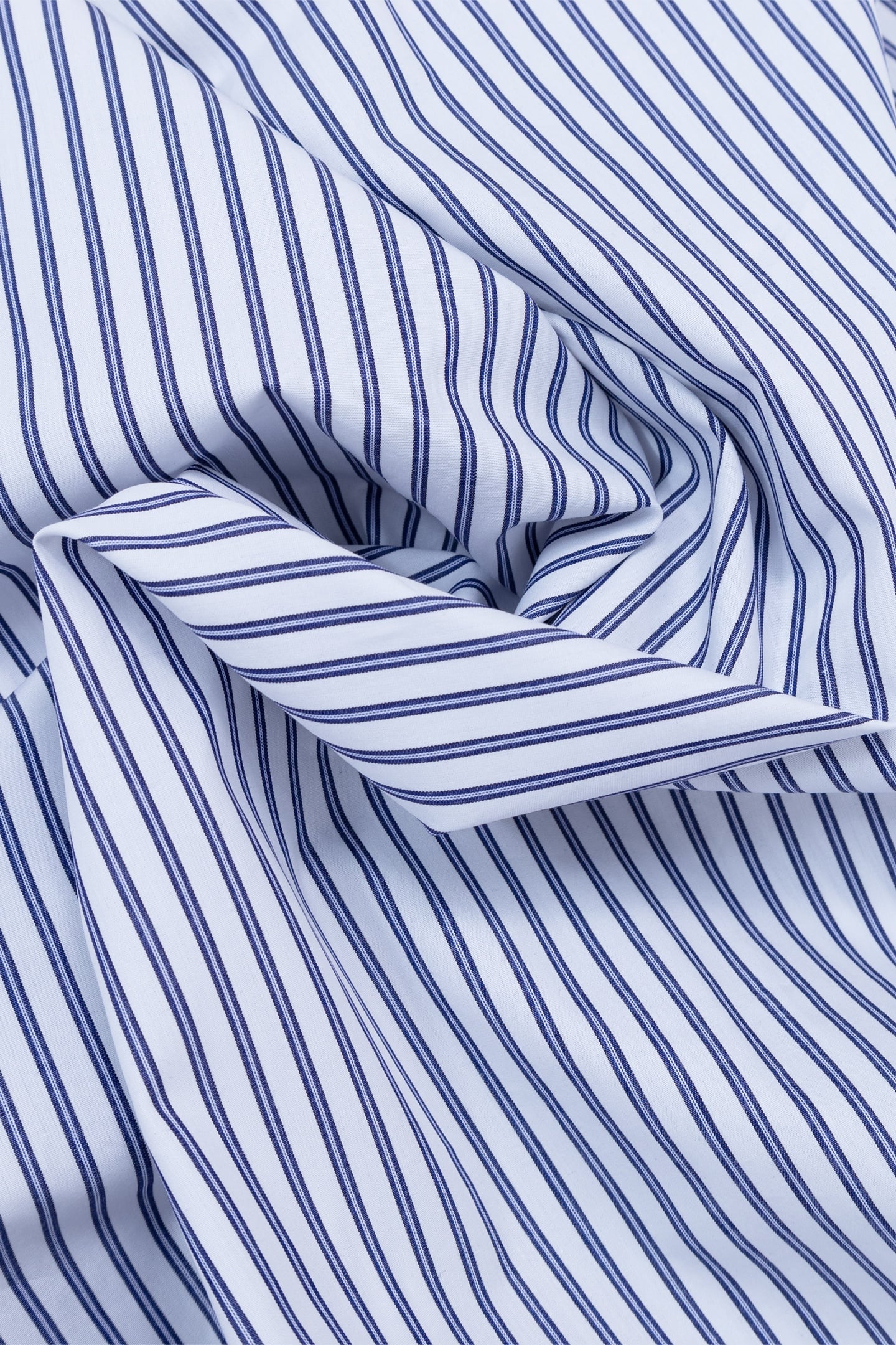 REGULAR BLUE STRIPED SHIRT 100% COTTON 9