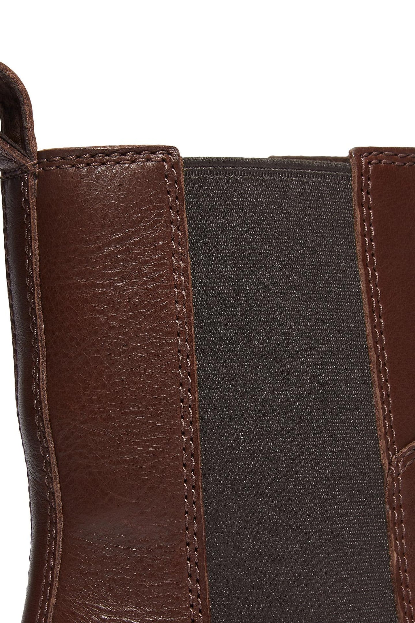 BELLEVAUX MID CHELSEA BOOT DARK BROWN FULL GRAIN 9