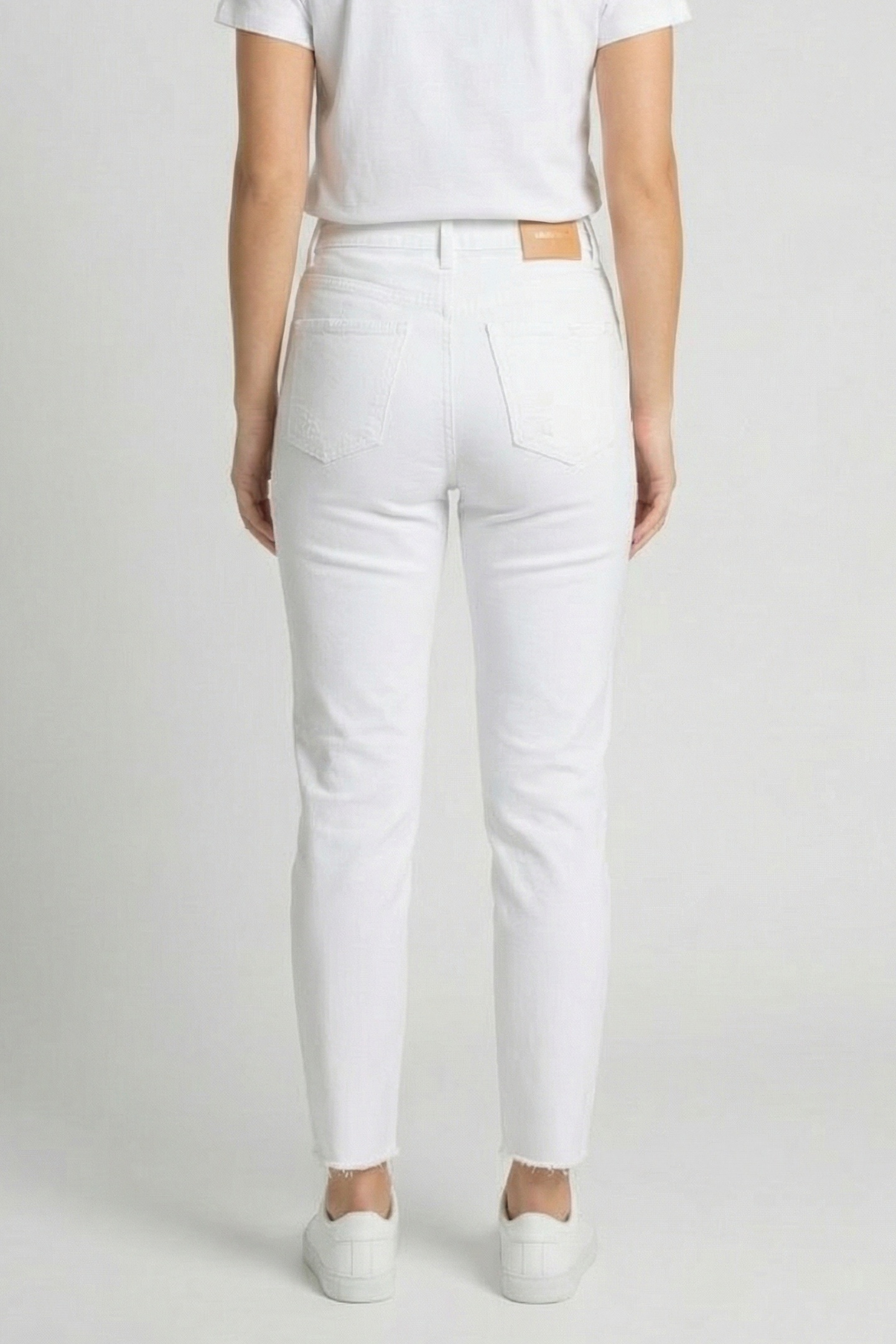 OCEANS CROPPED JEANS WHITE 2