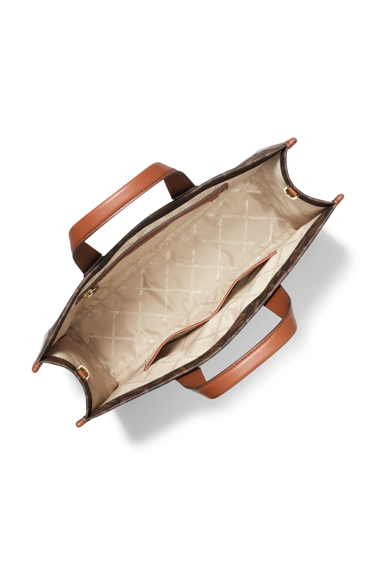 LARGE GRAB TOTE BRN/LUGGAGE 3