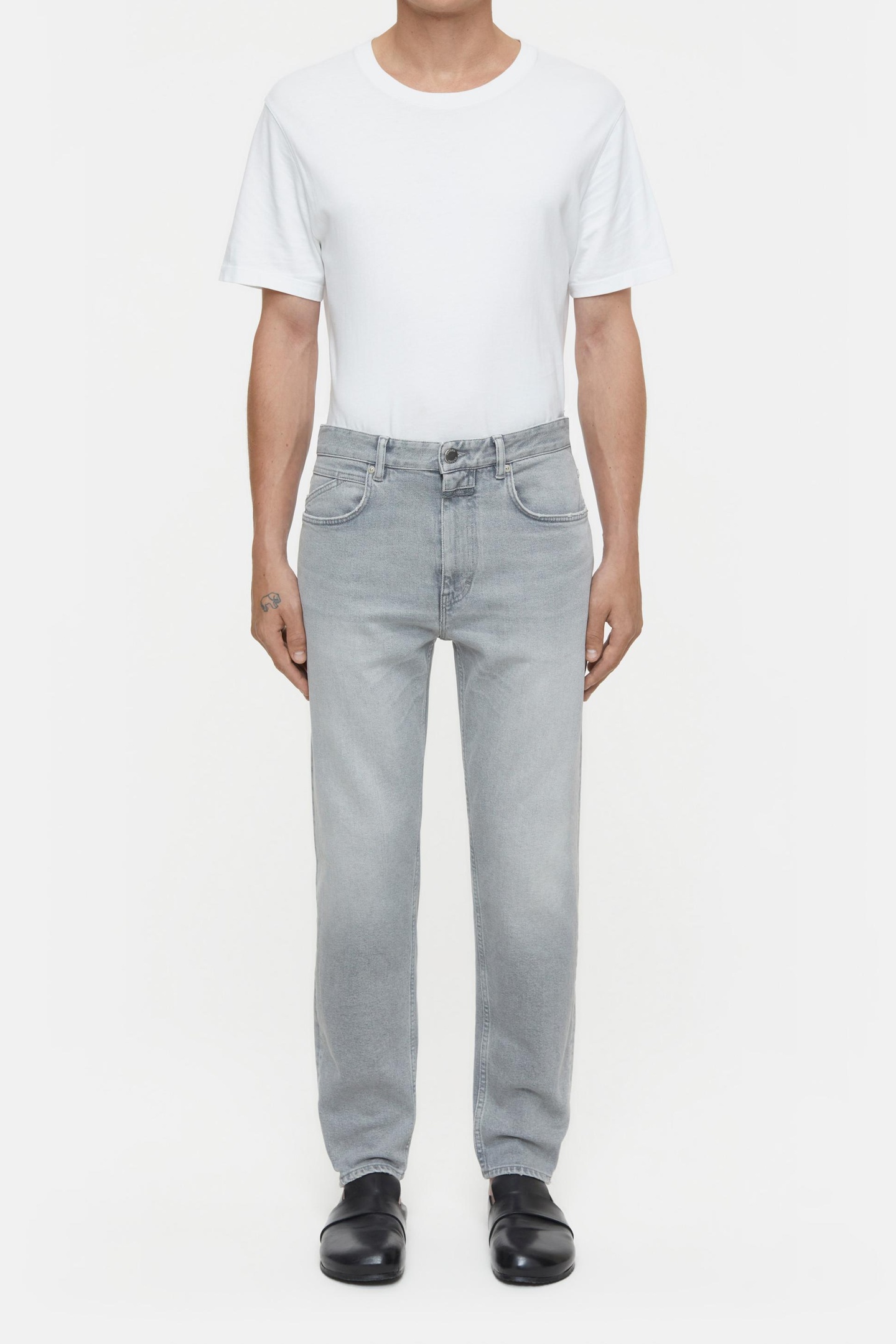 COOPER TRUE JEANS LIGHT GREY 2