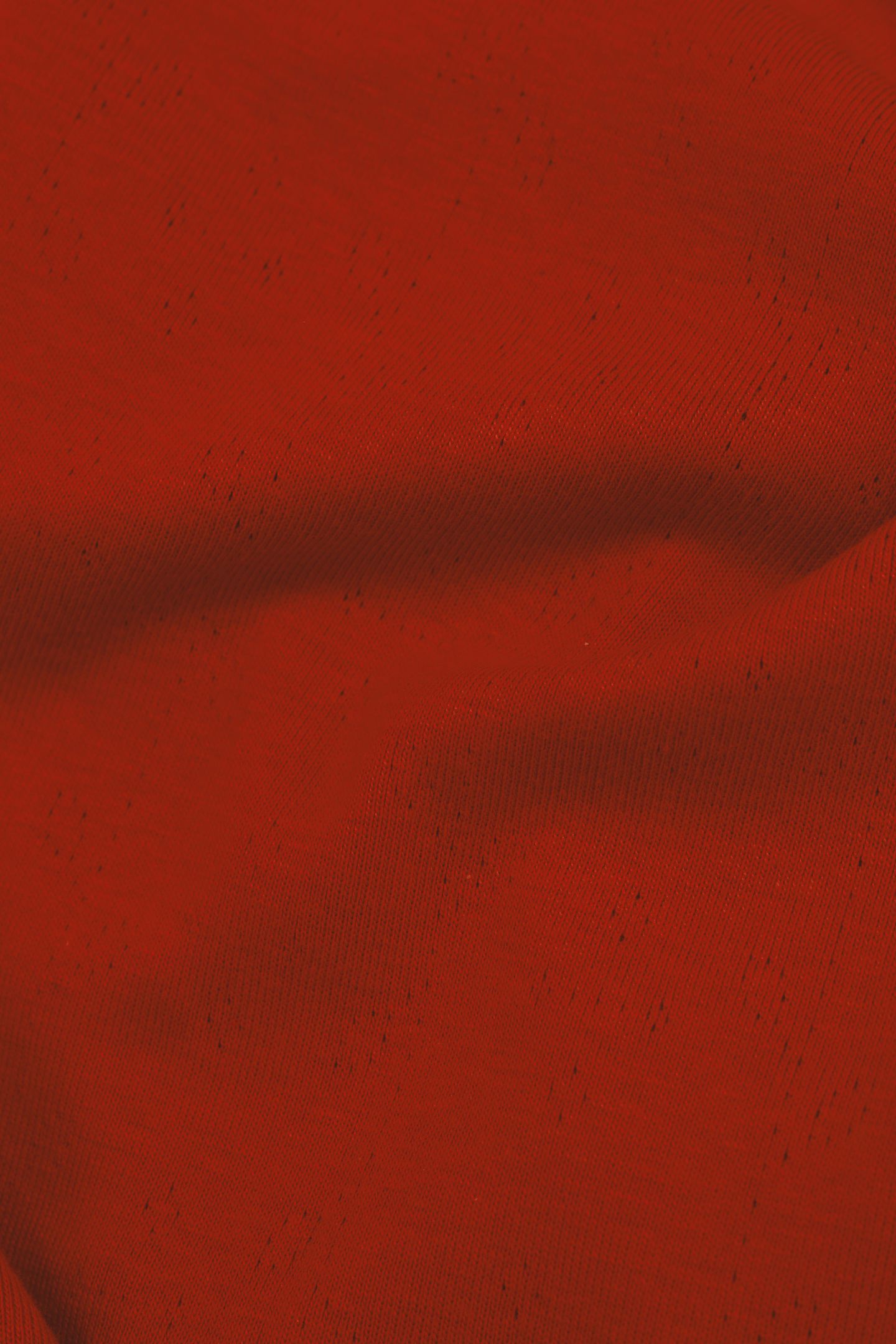 RED POINTELLE KNIT T-SHIRT WITH BUTTONS CARMINE RED 6