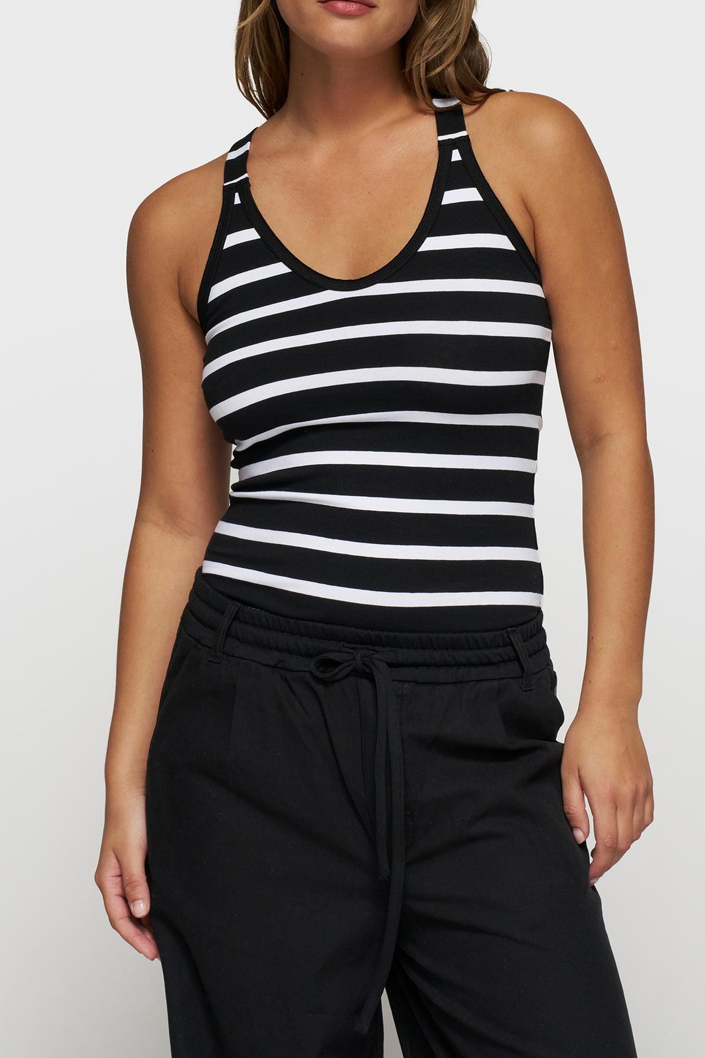 THE WRAPPER STRIPE BLACK/WHITE 2