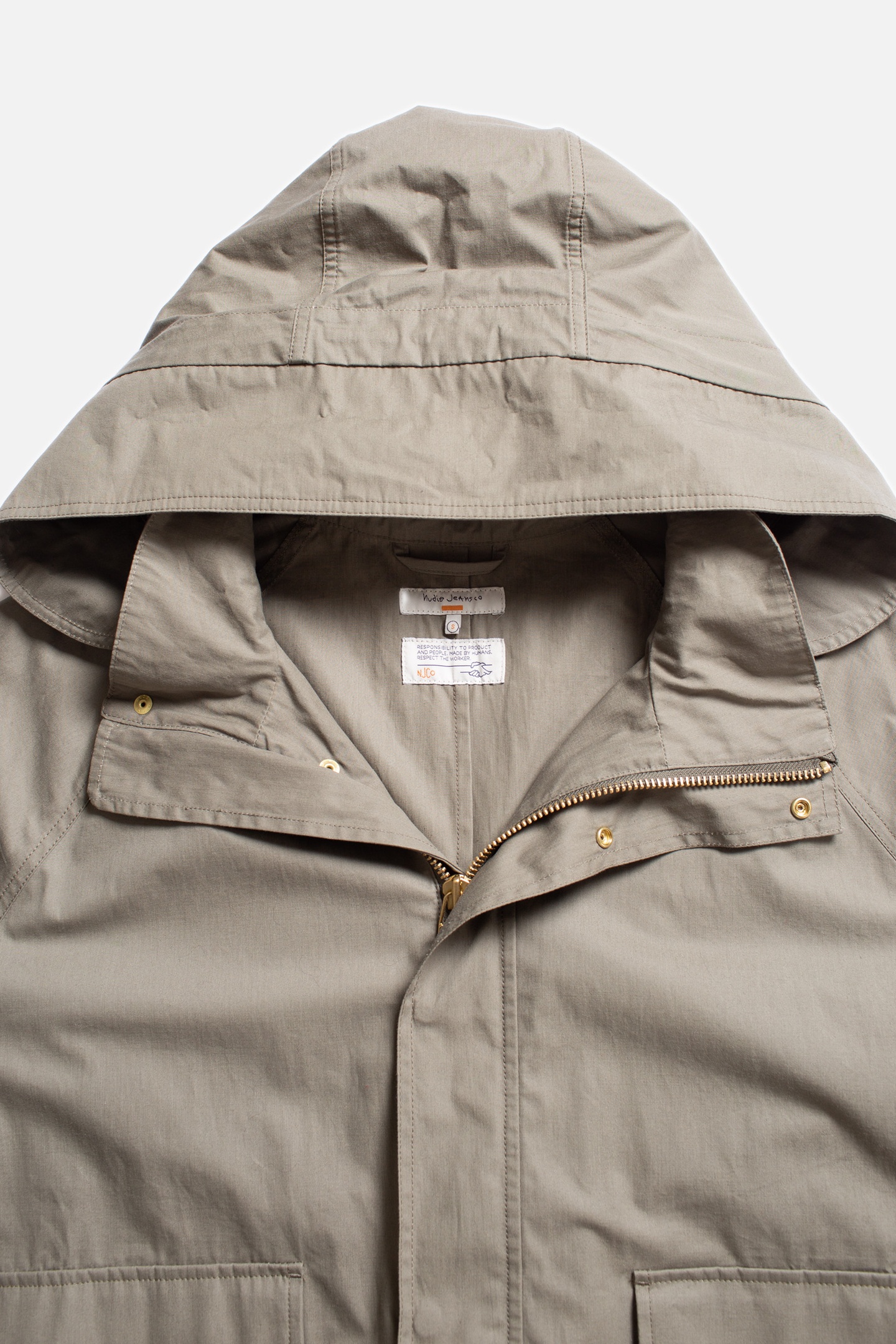 BARBRO PARKA PALE OLIVE 8