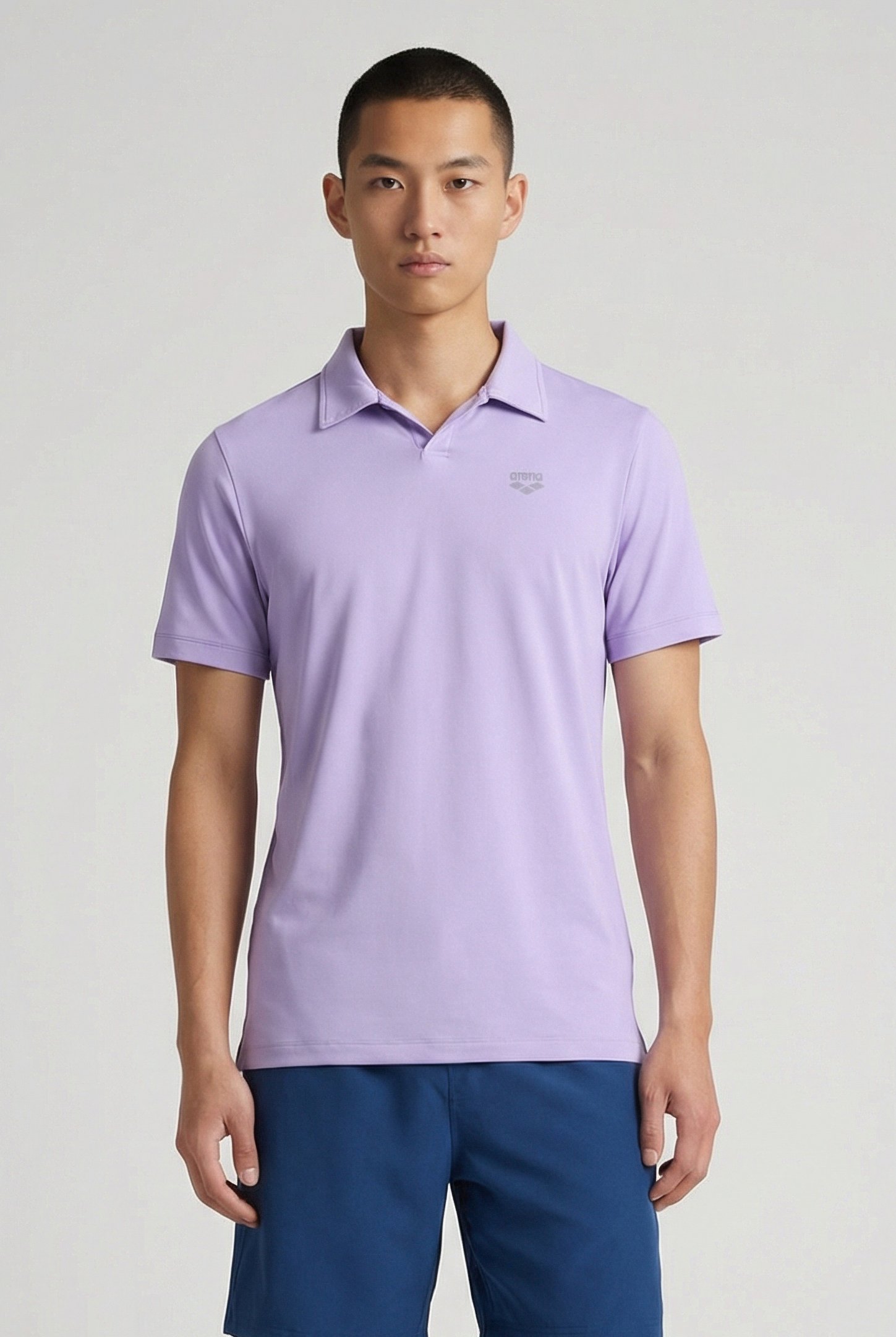 MEN'S POLOSHIRT SOLID LAVANDA-DARK LAVANDA by Arena