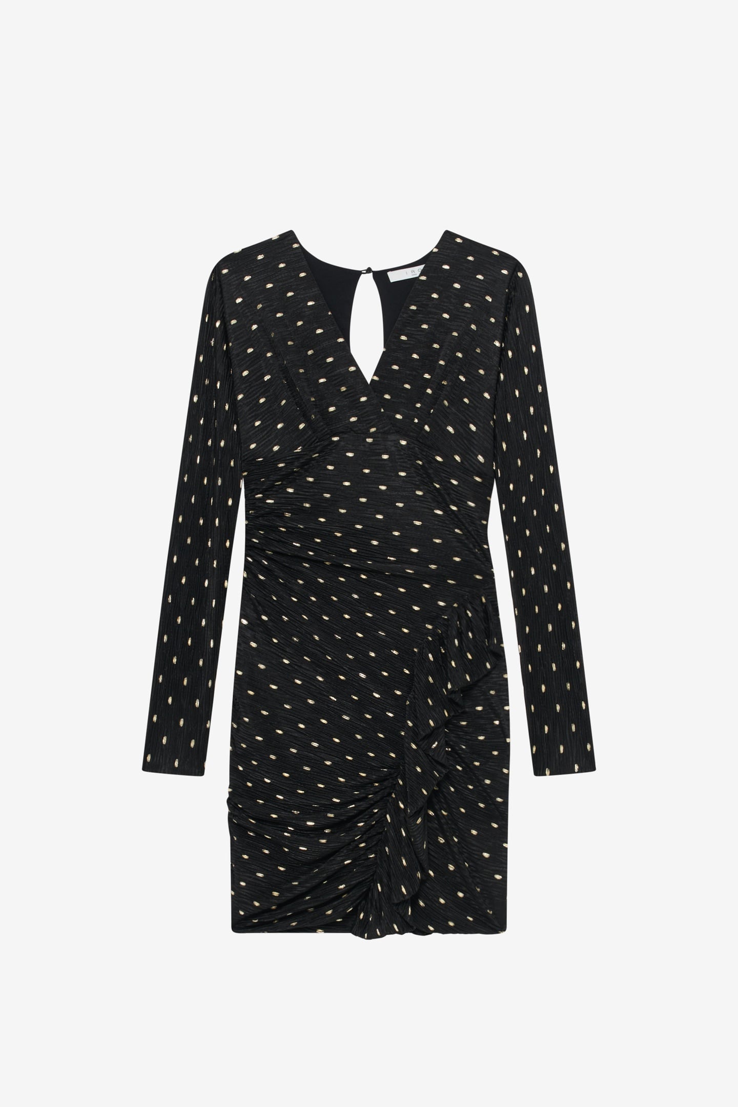 ROHANA DRESS BLACK/GOLD 5