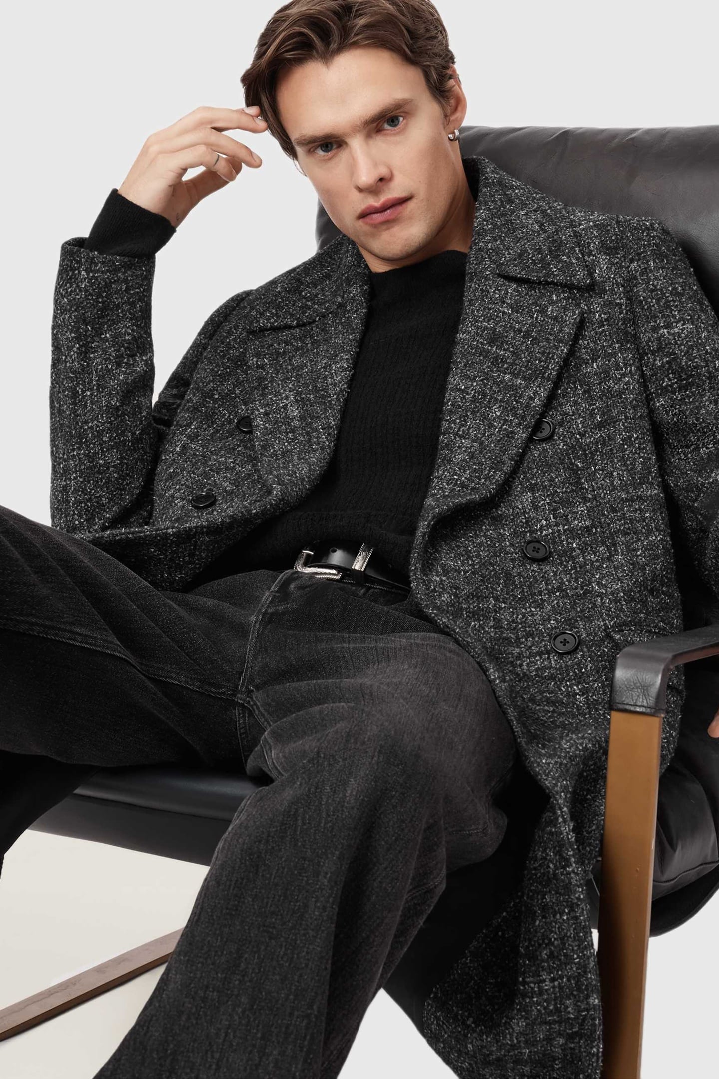 LINCOLN COAT CHARCOAL GREY 9