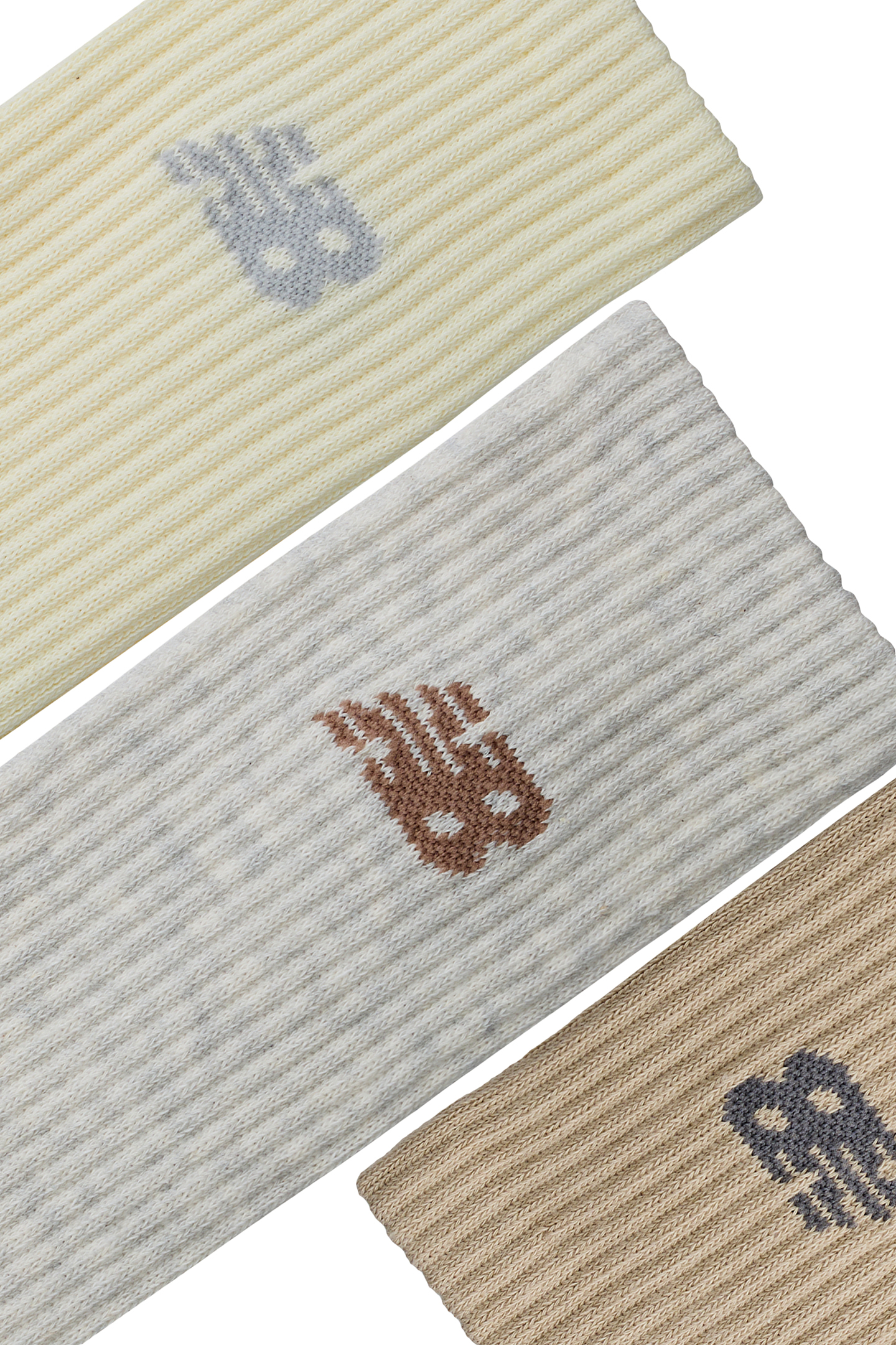 UNISEX EVERYDAY CREW 3 PAIRS MULTI COLOR 3