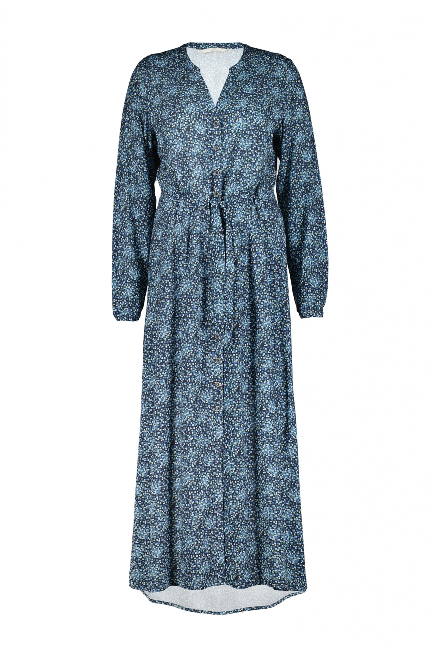DRESS JOYFUL DARK BLUE FUJI XS PRINT 3