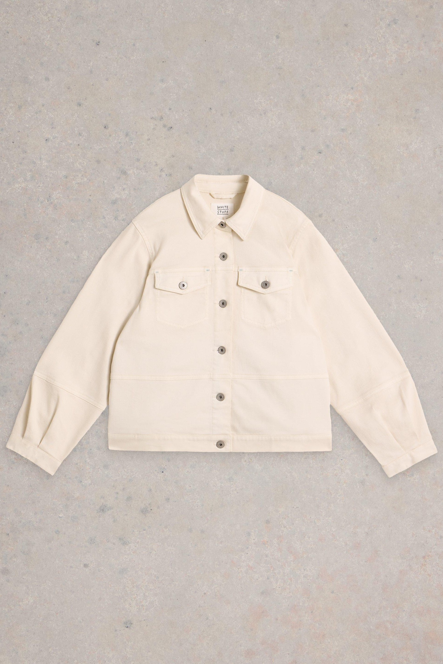 CAMILLE DENIM JACKET LIGHT NATURAL 4