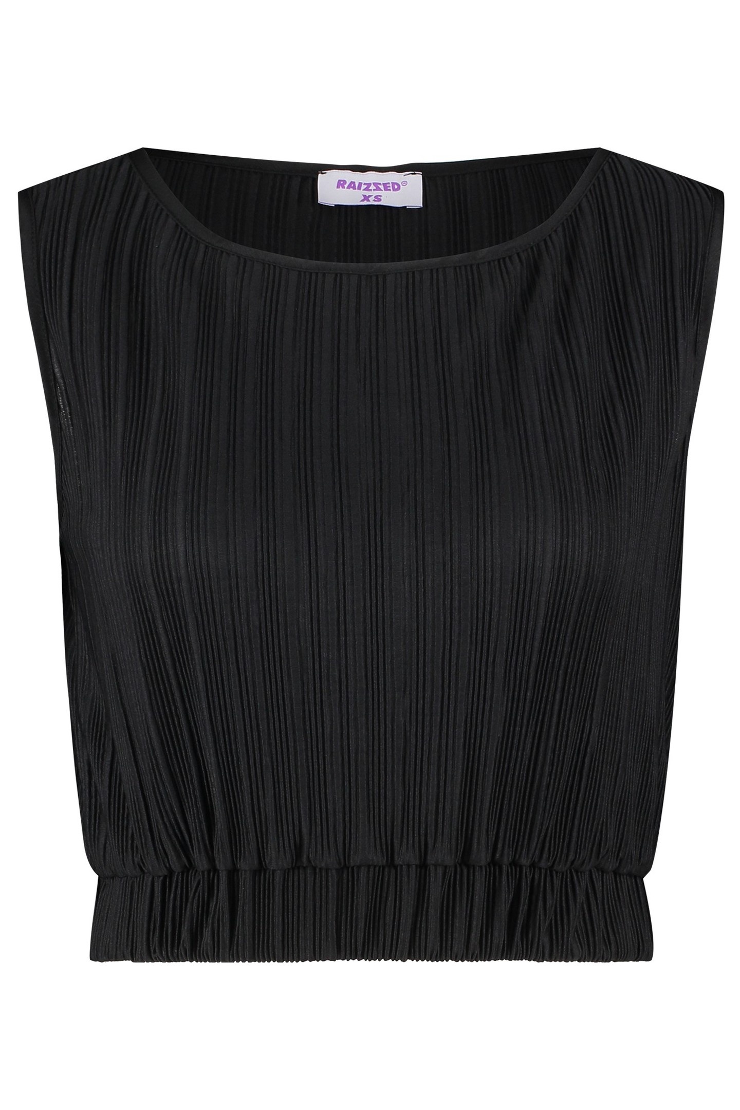 ZENAIA SLEEVELESS DEEP BLACK 1