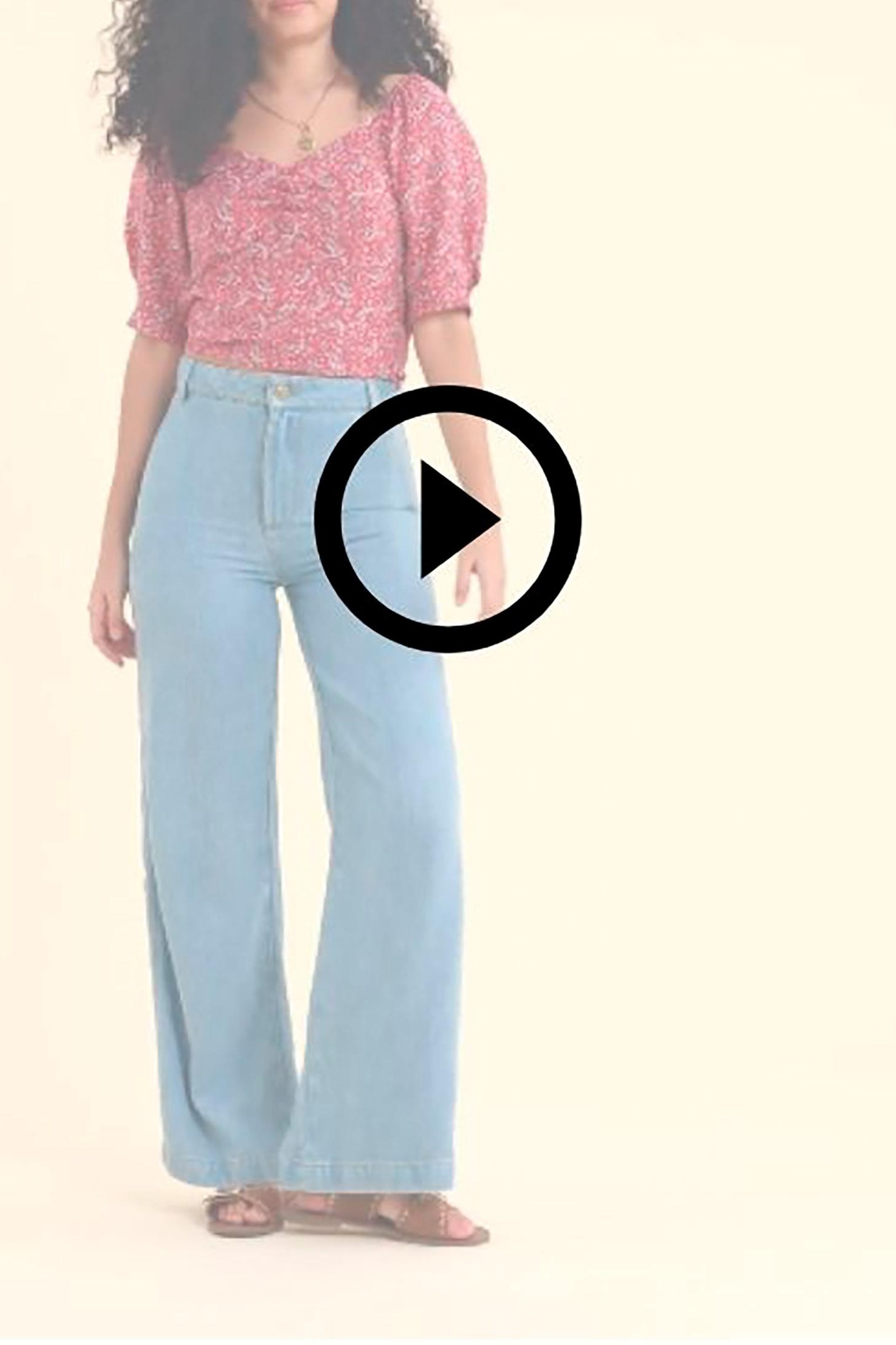 RED PAISLEY PRINT TOP CARMINE RED 4