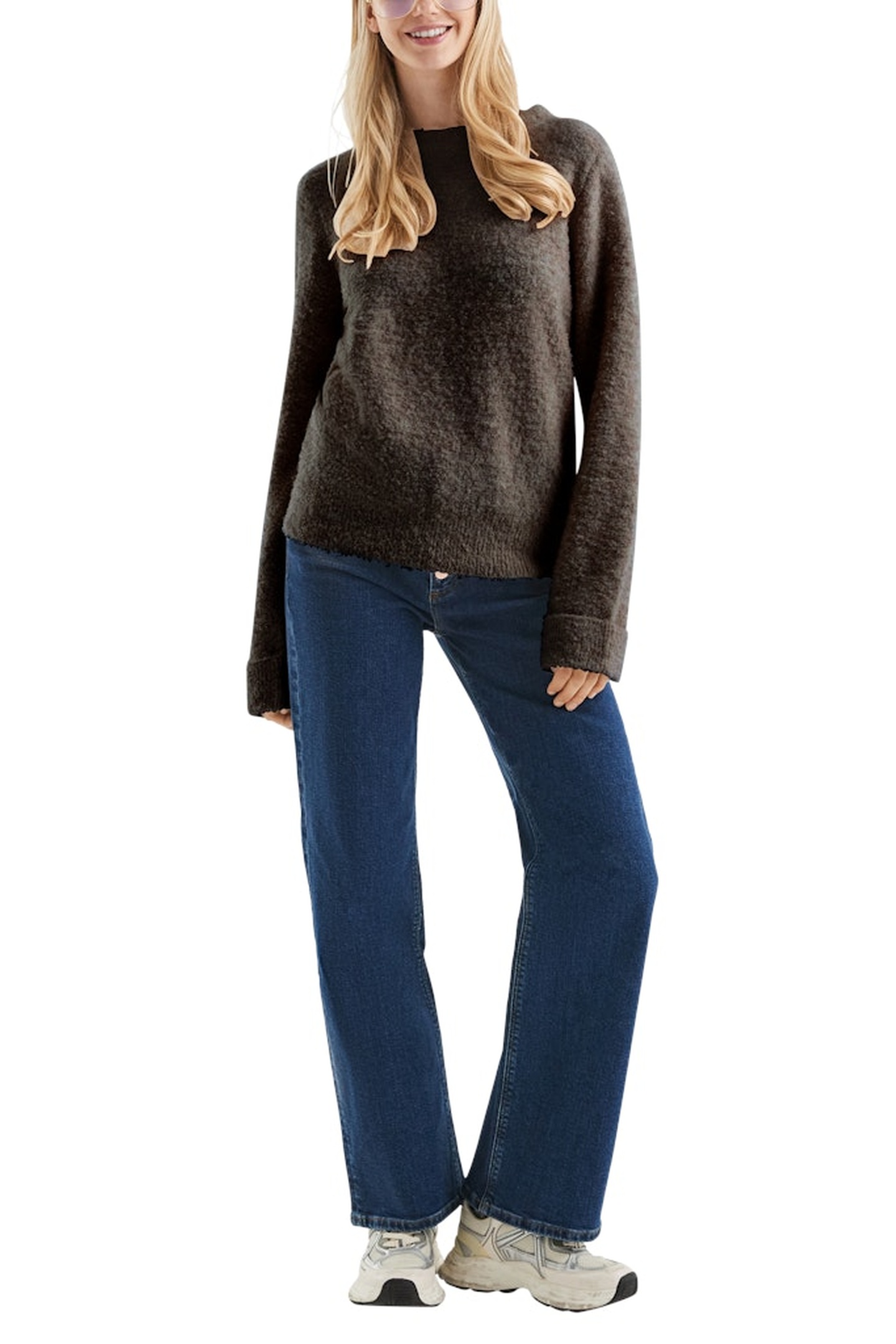 S.OLIVER-QS PULLOVER BROWN-DARK 1