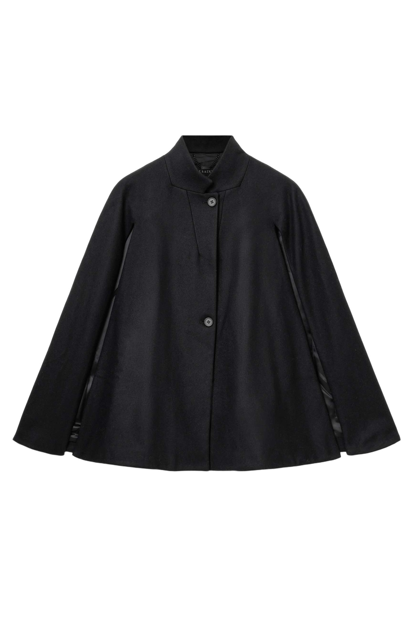 LUNIS CAPE COAT BLACK 8