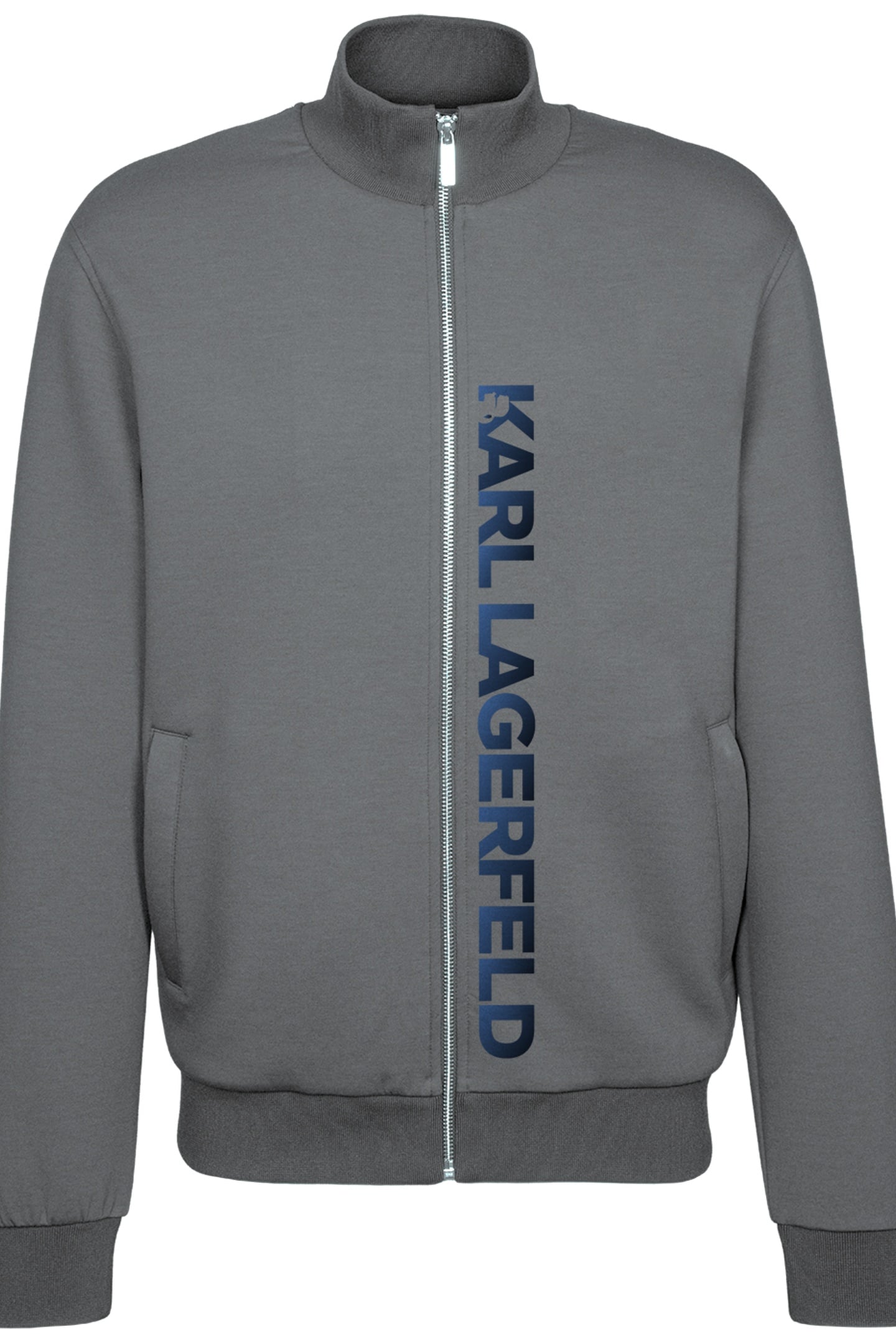 DARK GREY SWEAT ZIP JACKET 4