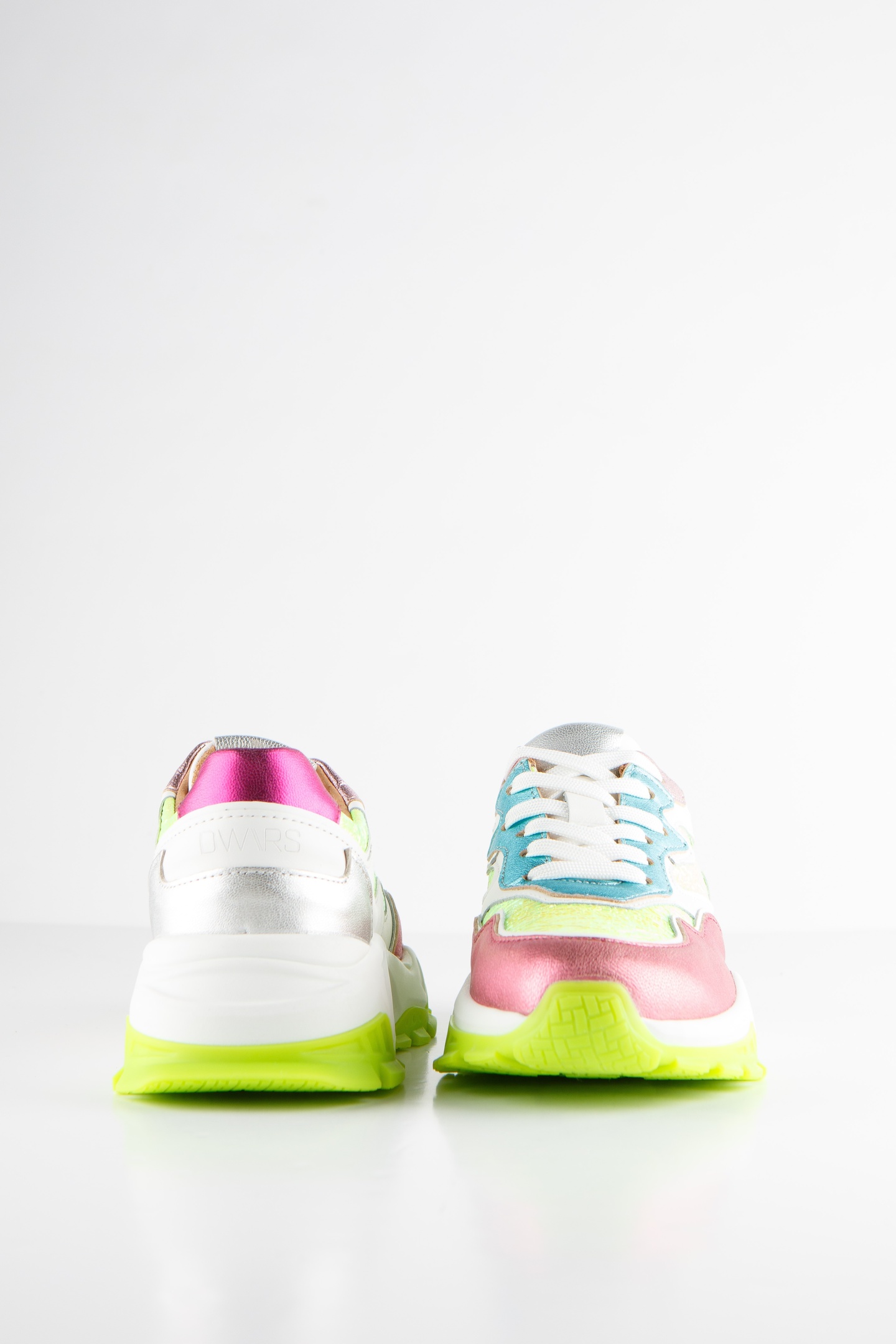 CHESTER SNEAKER GREEN NEON / PINK 4