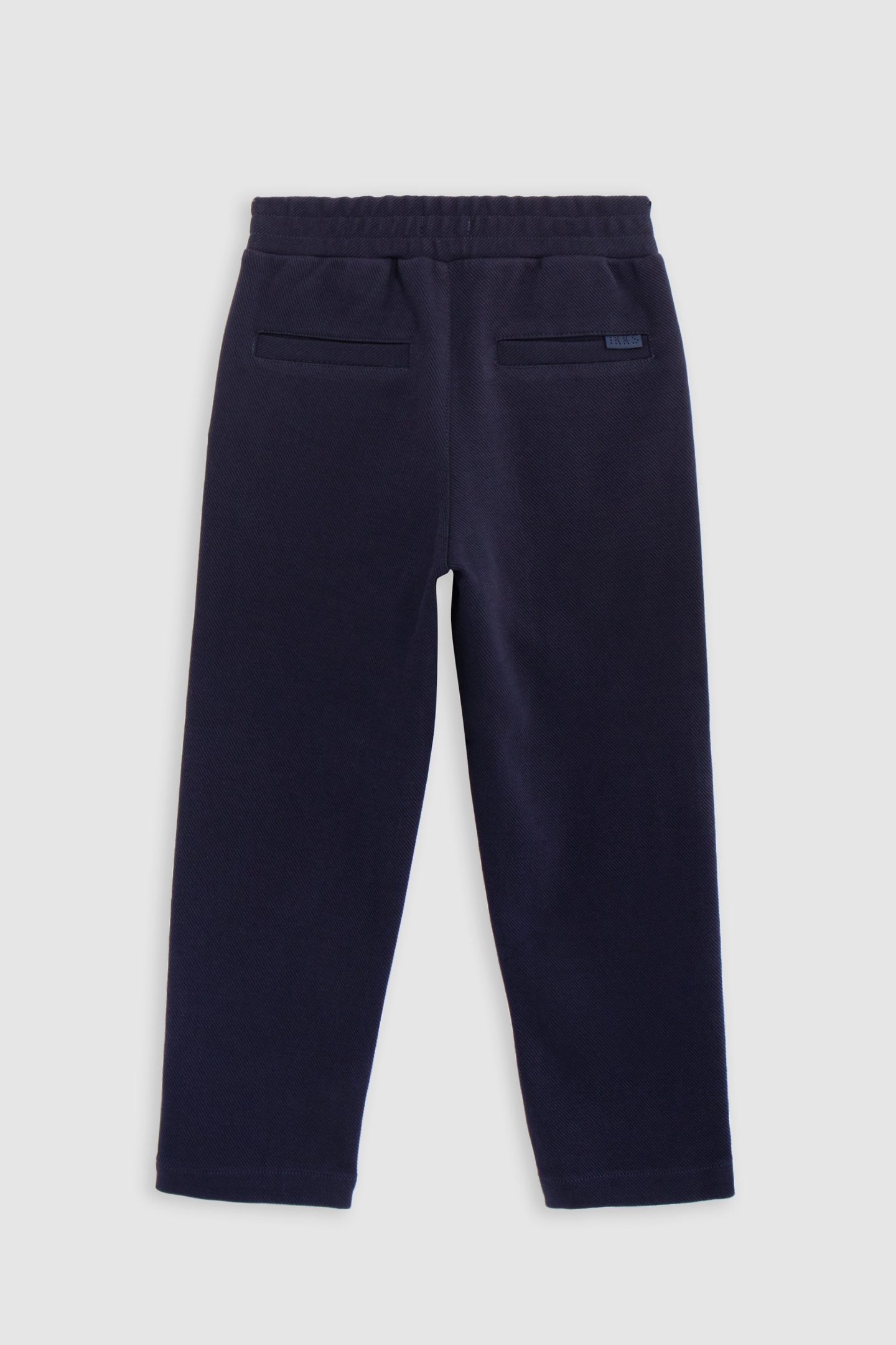 BOY'S OTTOMAN NAVY KNIT JOGPANTS 2