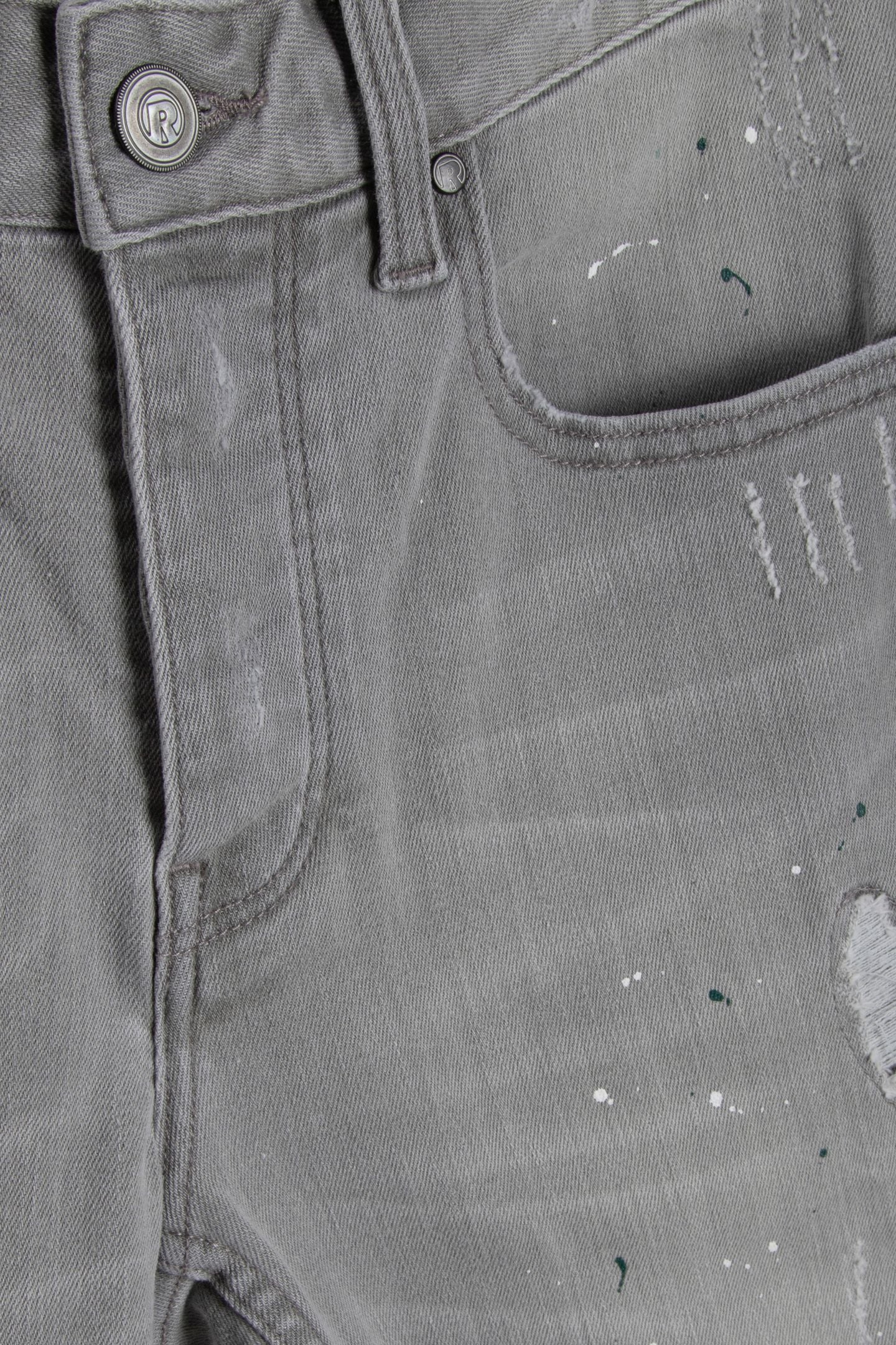 CREST JEANS LIGHT GREY STONE 4