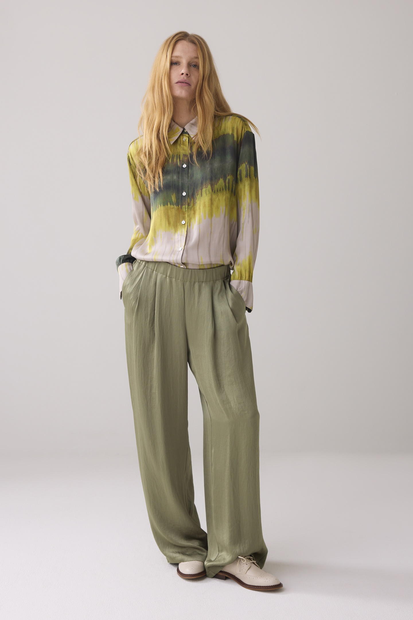 TROUSERS HEAVY SILKY TOUCH COMBAT GREEN 1