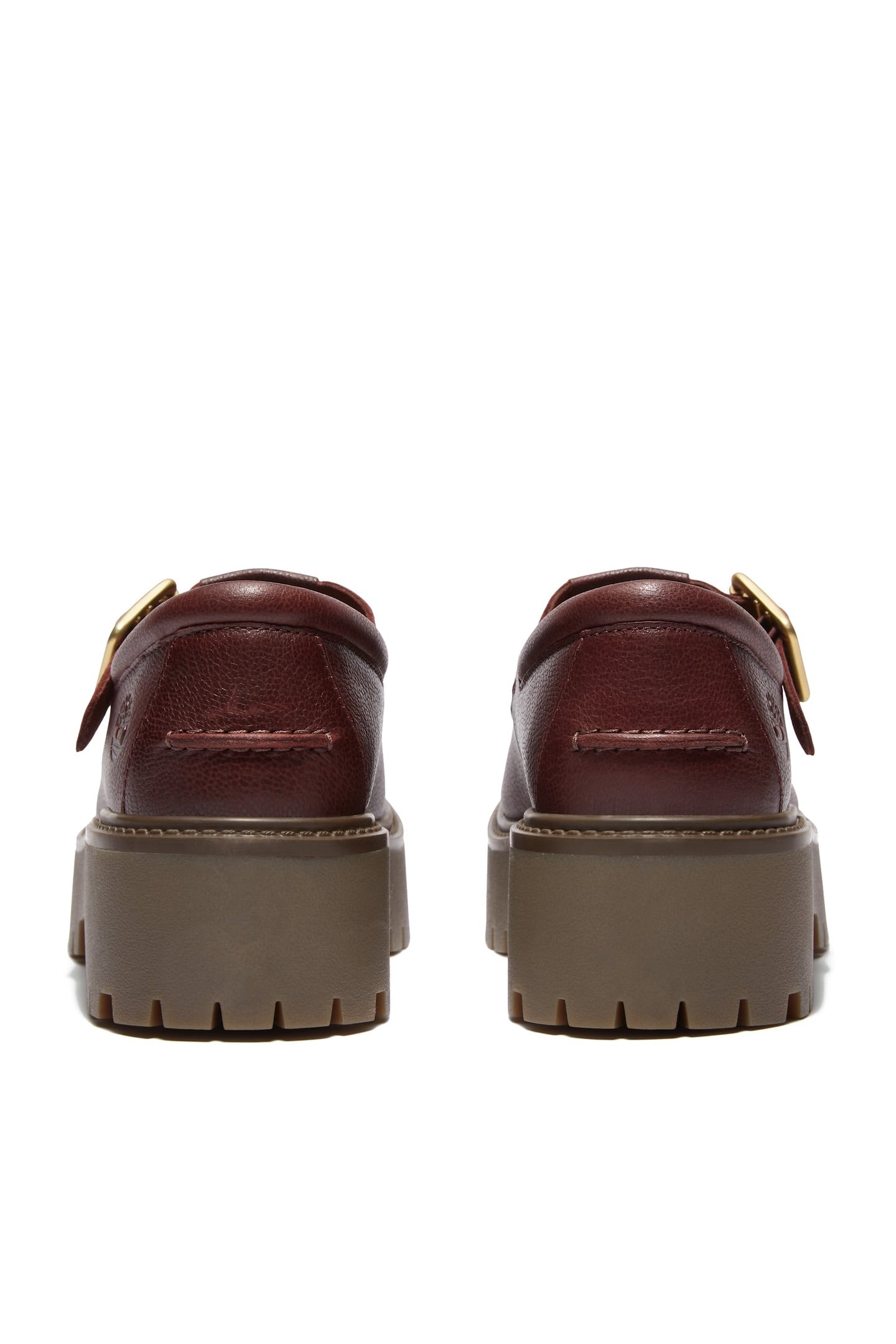 STONE STREET BUCKLE SHOE BURGUNDY FULL GRAIN 4