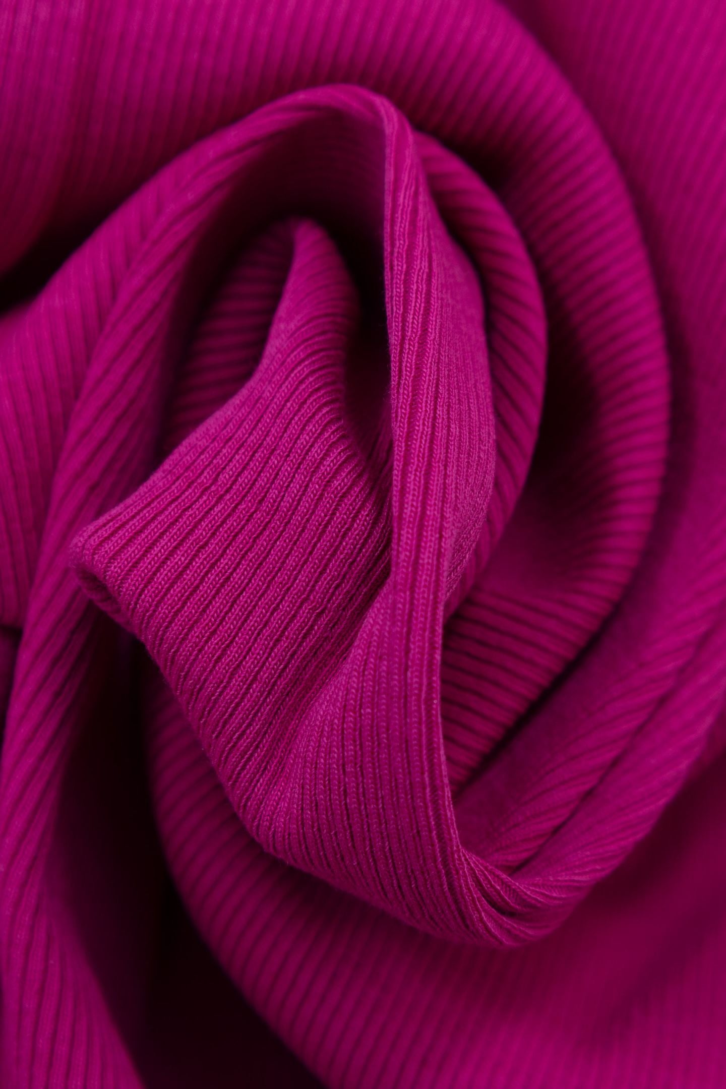 SLEEVELESS TANK TOP FUSHIA STRIPED RIBBING VIOLINE 9