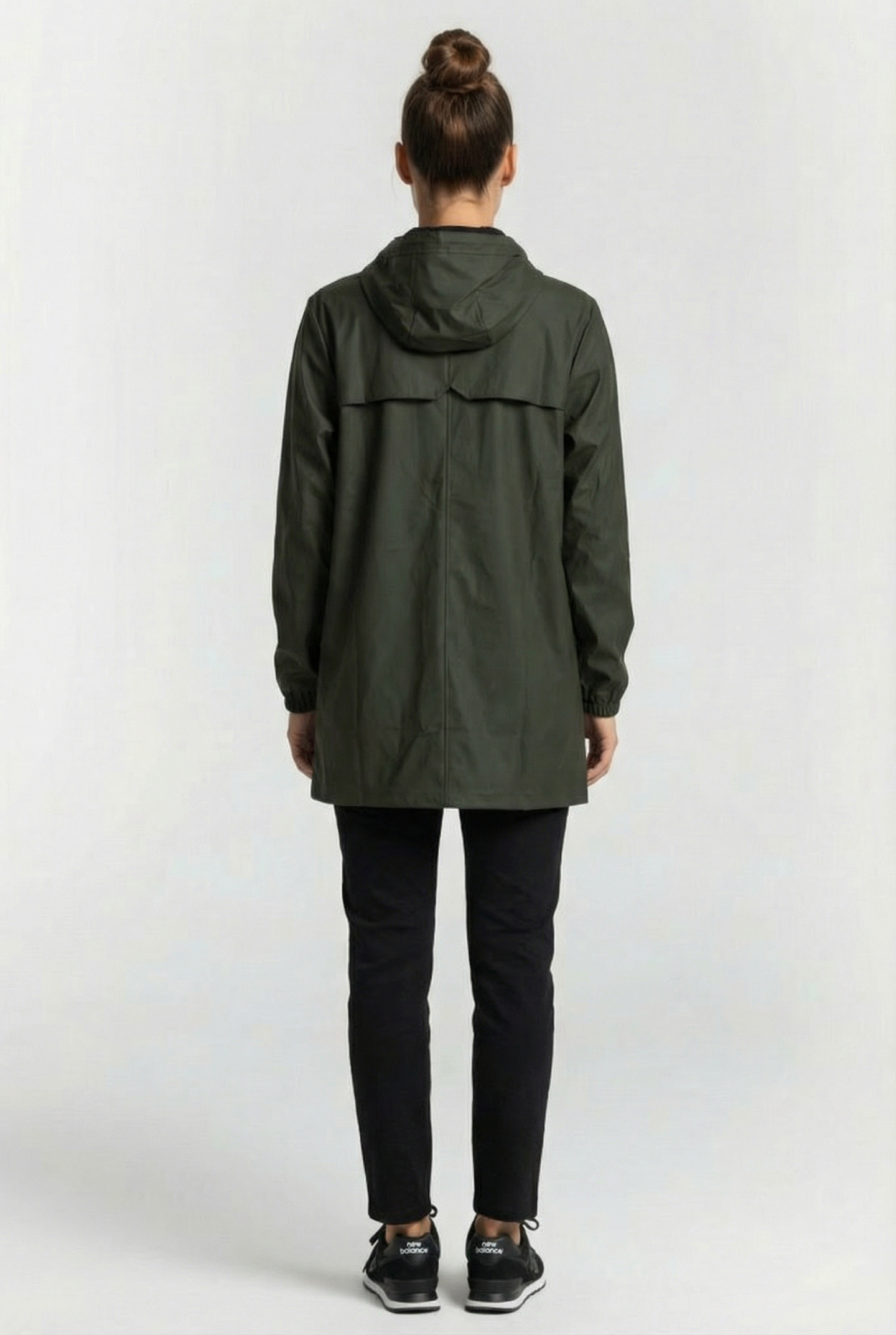 UNISEX CARGO LONG JACKET W3 GREEN 3