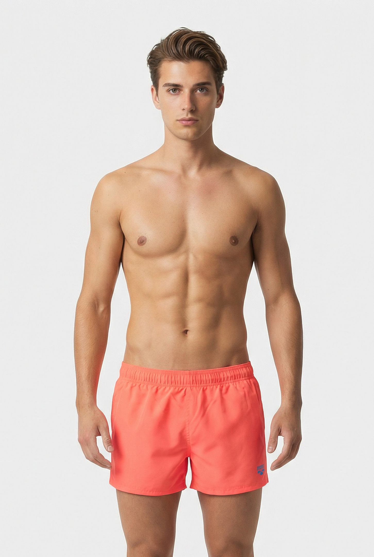 FUNDAMENTALS X-SHORT R FLUO RED-WATER 1