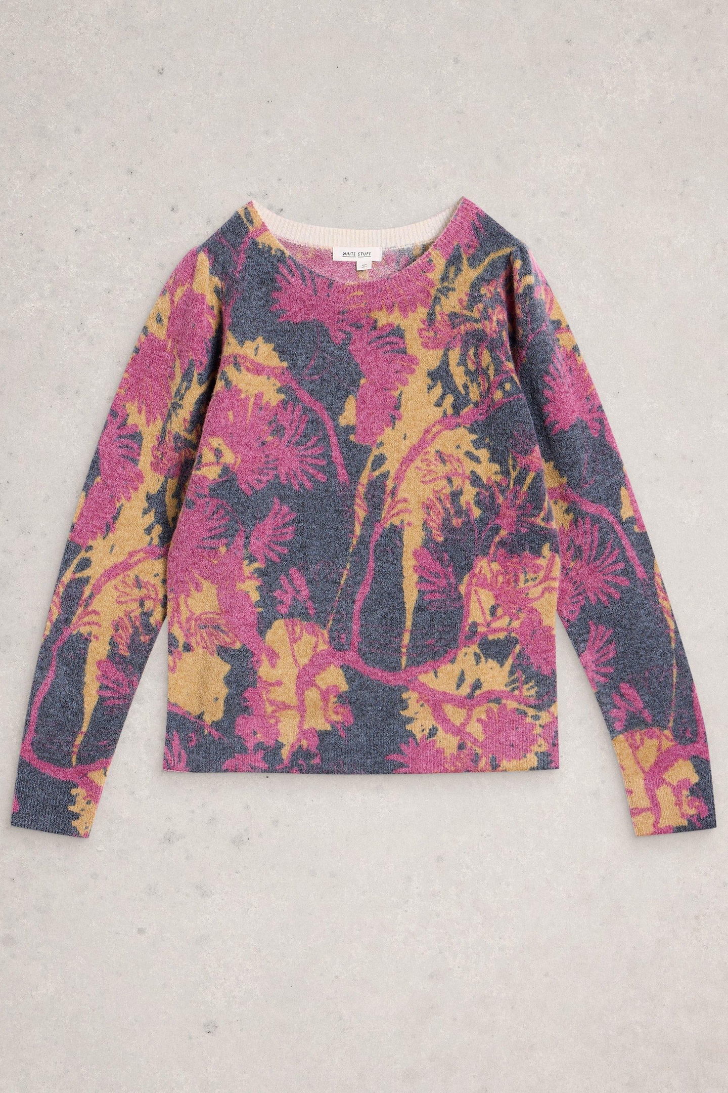 JODIE PRINTED JUMPER NAVY PRINT 3
