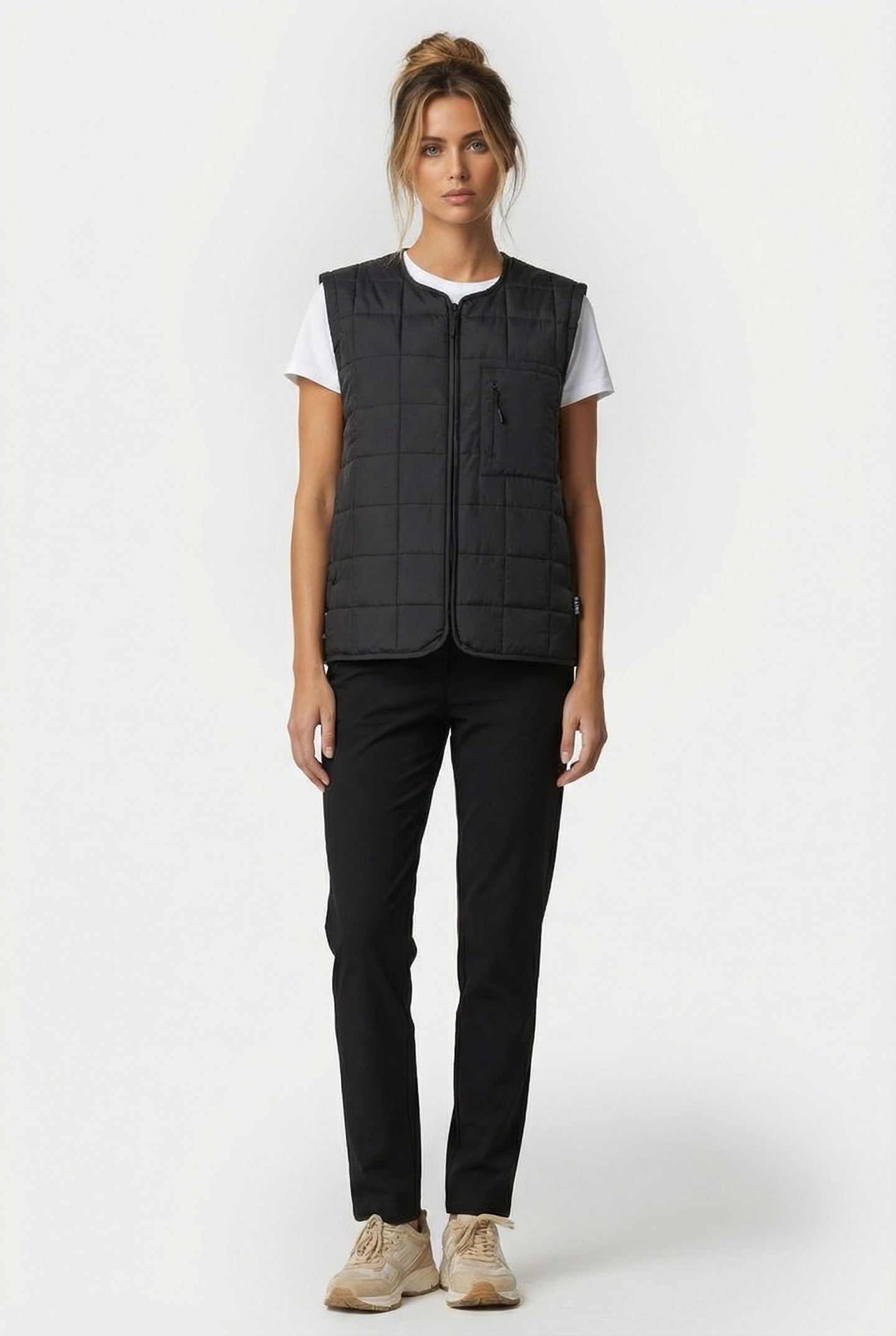 LINER VEST W1T1 BLACK UNISEX 2