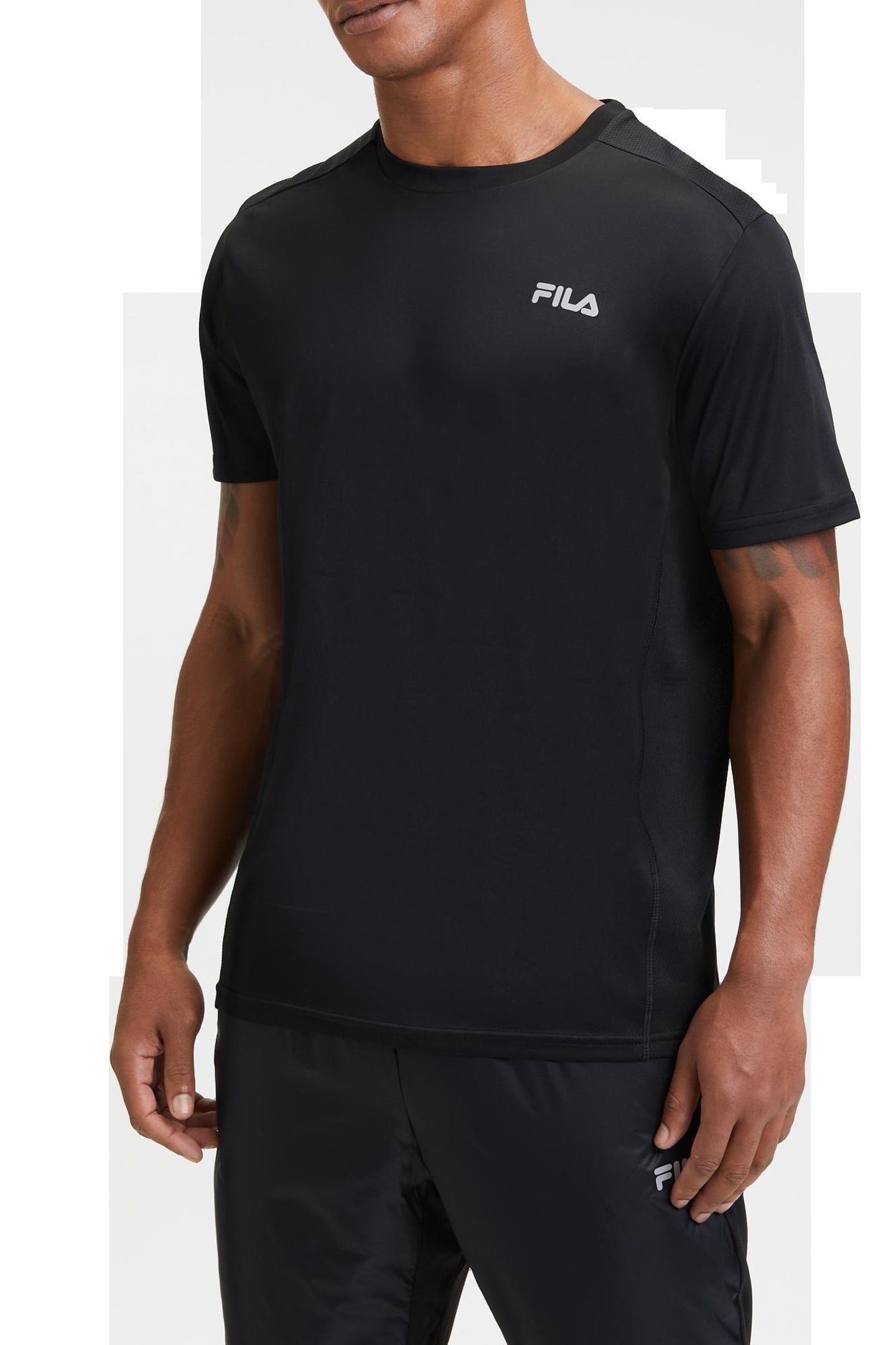 RELLANO RUNNING TEE BLACK 1