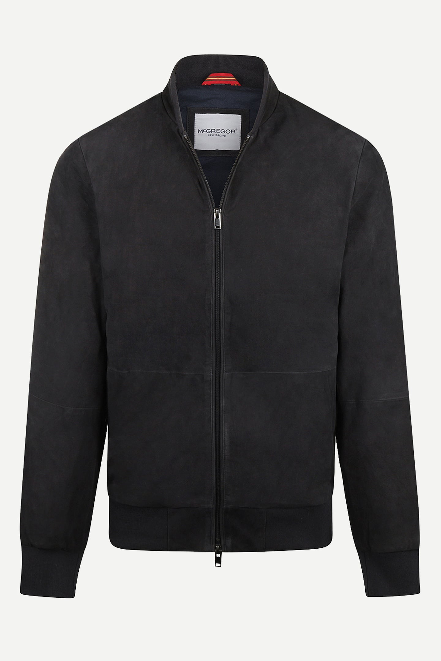SUEDE BOMBER JACKET NAVY 2